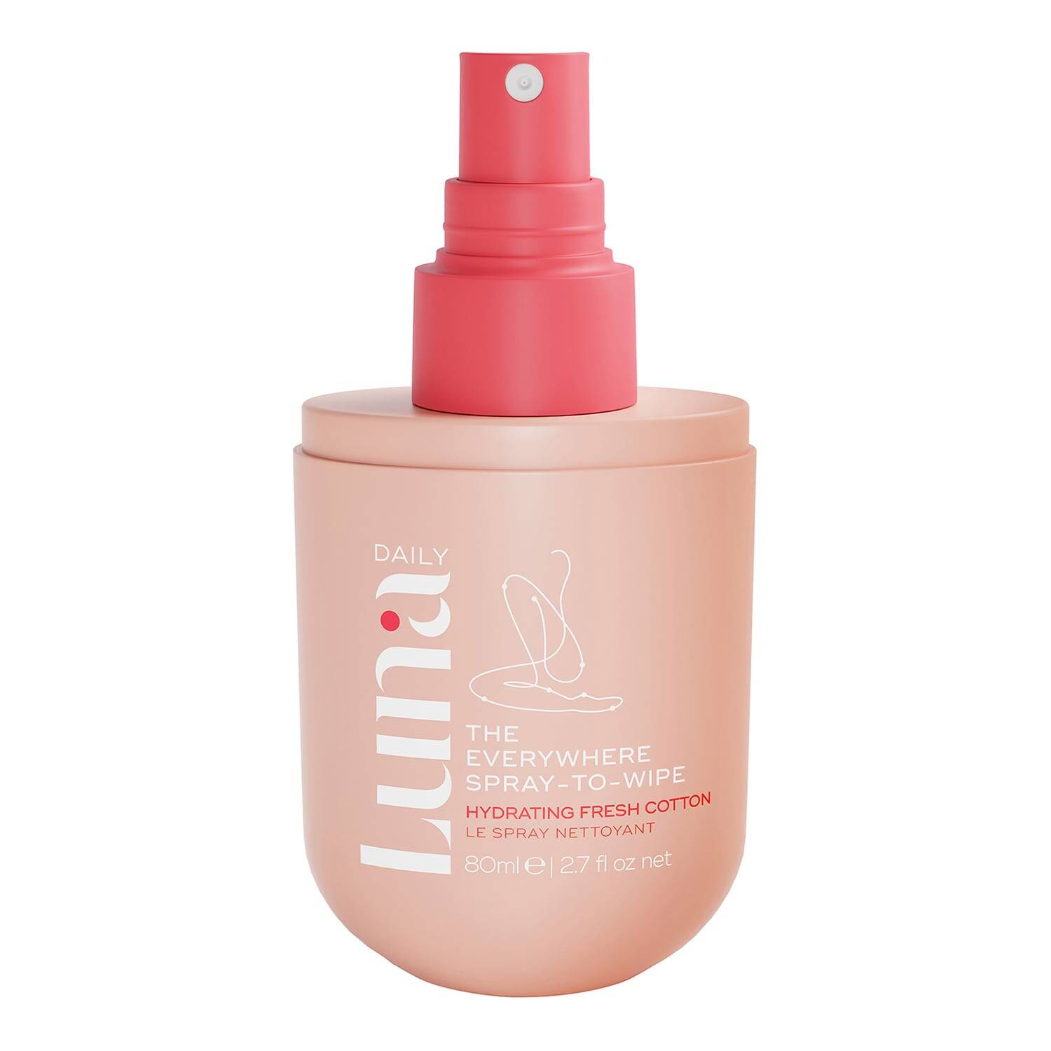 Luna Daily Spray-To-Wipe Hydrating 80Ml