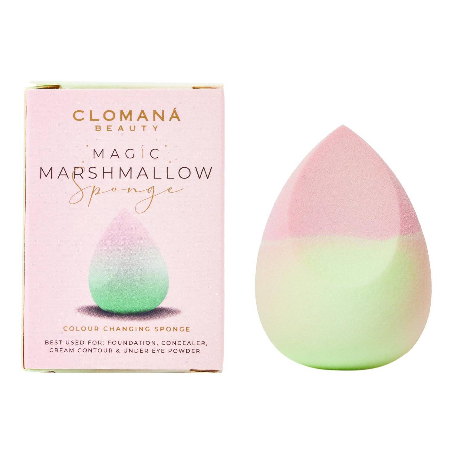 Clomana Beauty Magic Marshmallow Sponge Shape 1