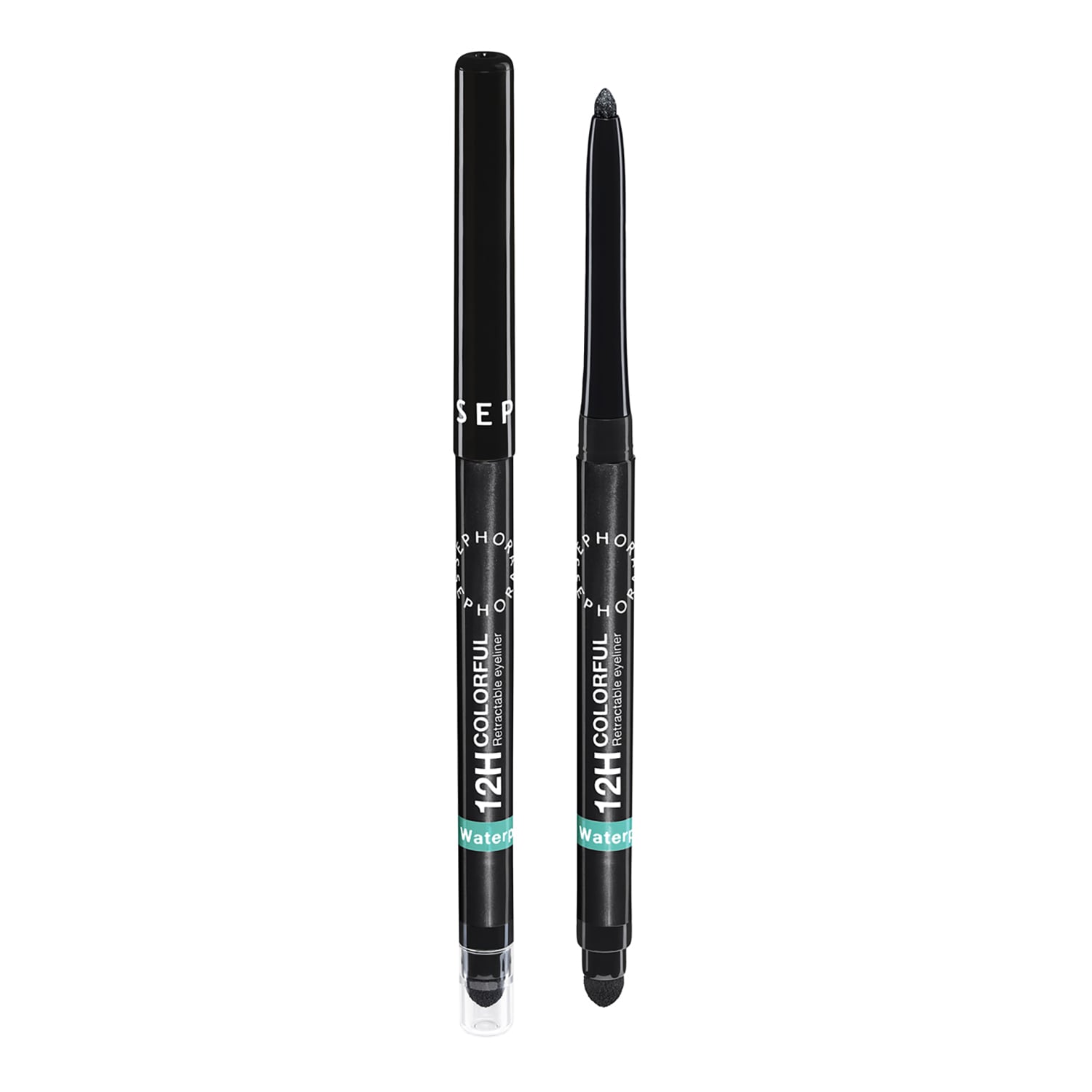 Sephora Collection Waterproof 12H Colorful Retractable Eyeliner 09 Glitter Black