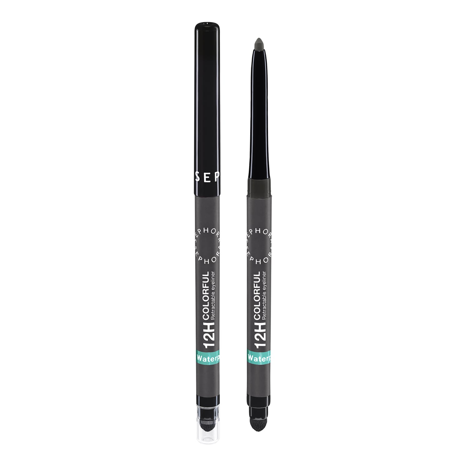 Sephora Collection Waterproof 12H Colorful Retractable Eyeliner Charcoal Gray