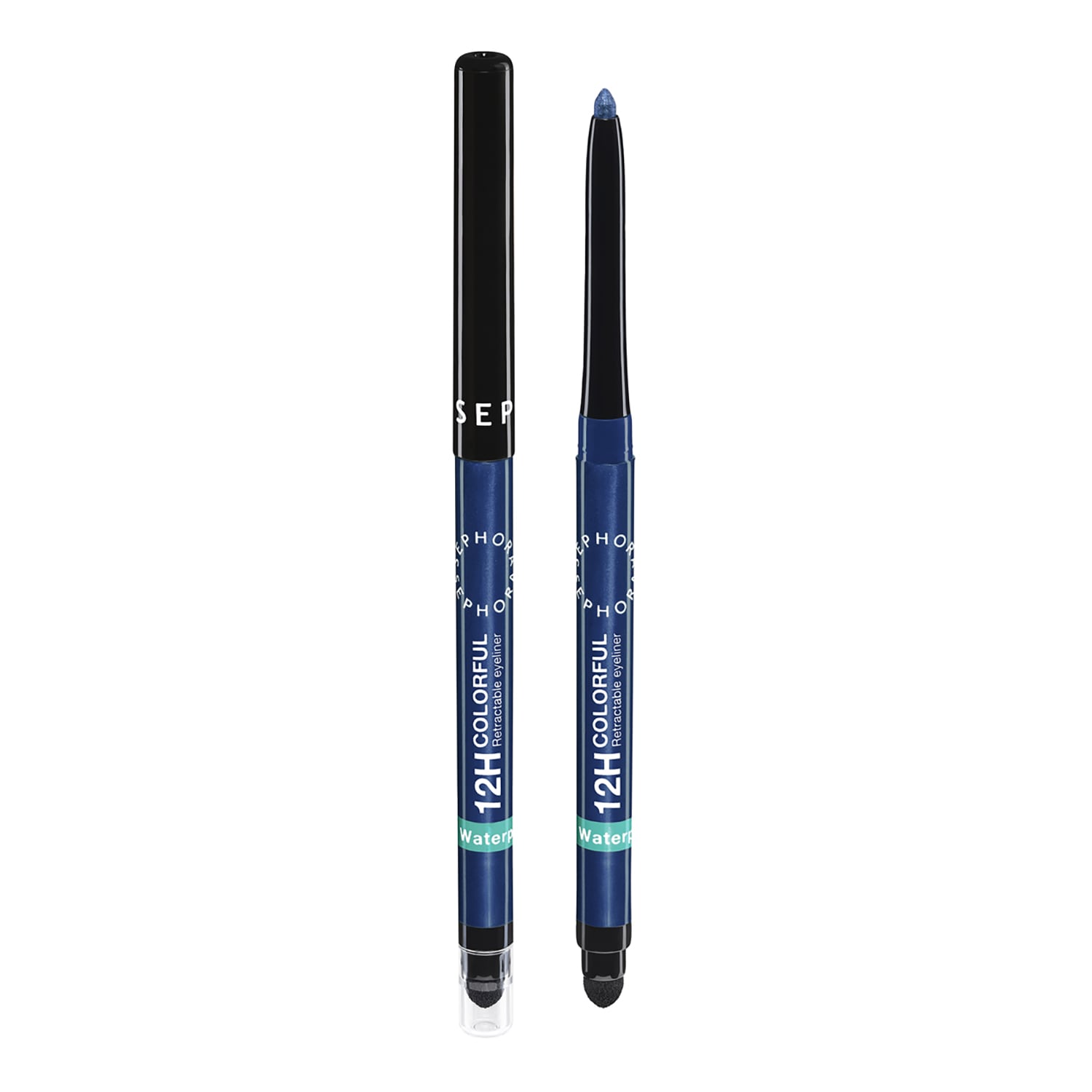 Sephora Collection Waterproof 12H Colorful Retractable Eyeliner 19 Shimmer Navy