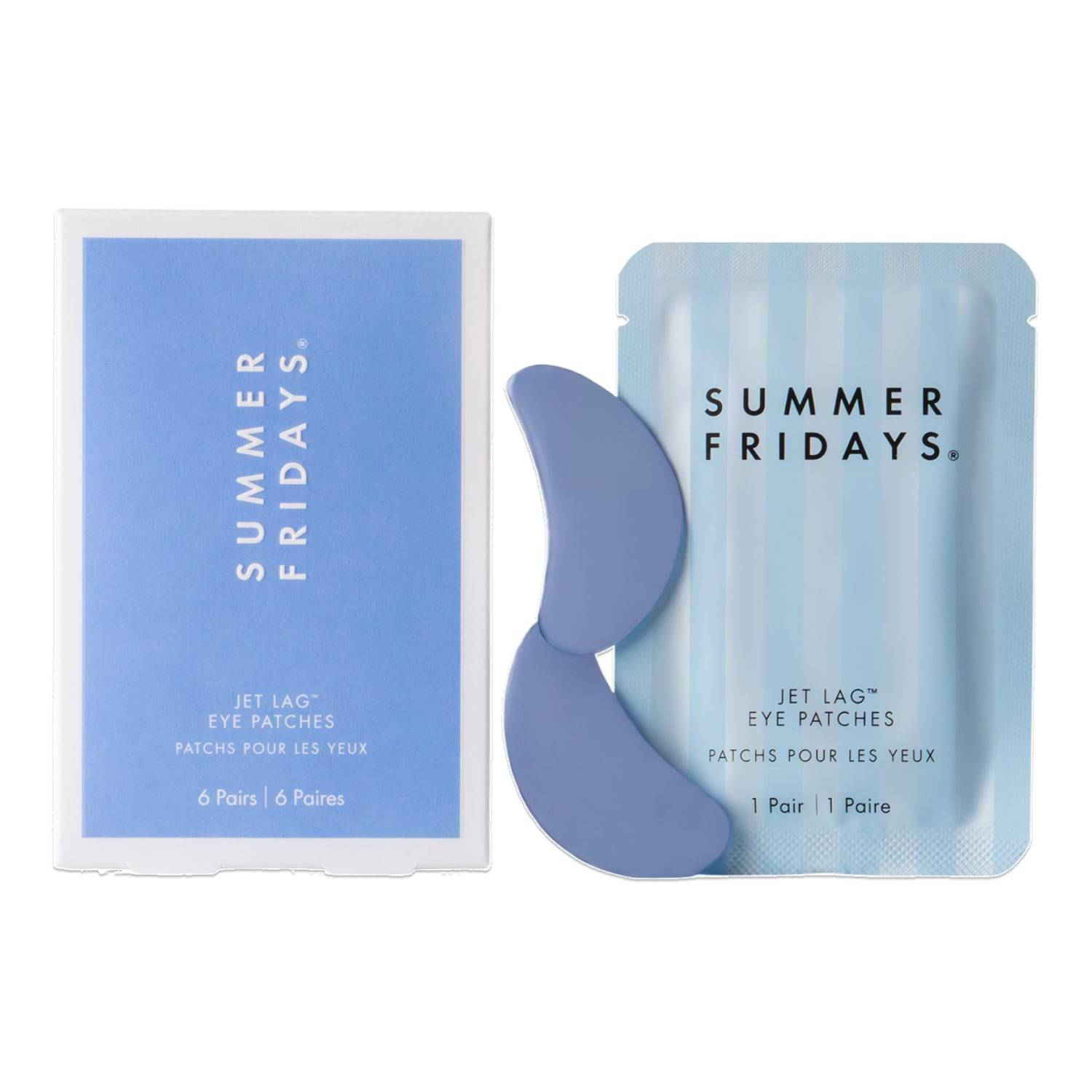 Summer Fridays Jet Lag Eye Patches 6 Pairs