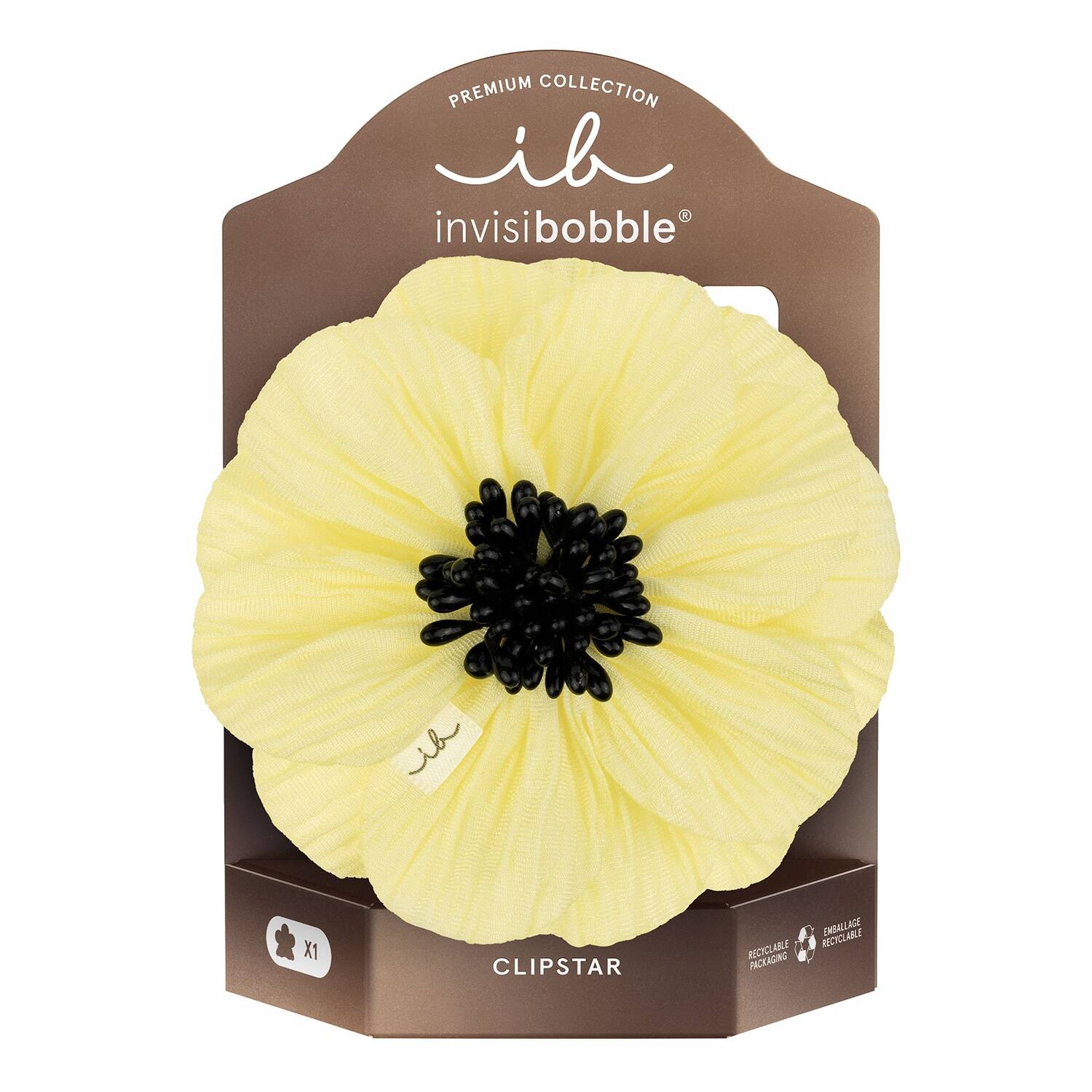 Invisibobble Clipstar Premium Bloom Hair Clip Citrus