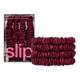 Pure Silk Skinny Scrunchies Maroon