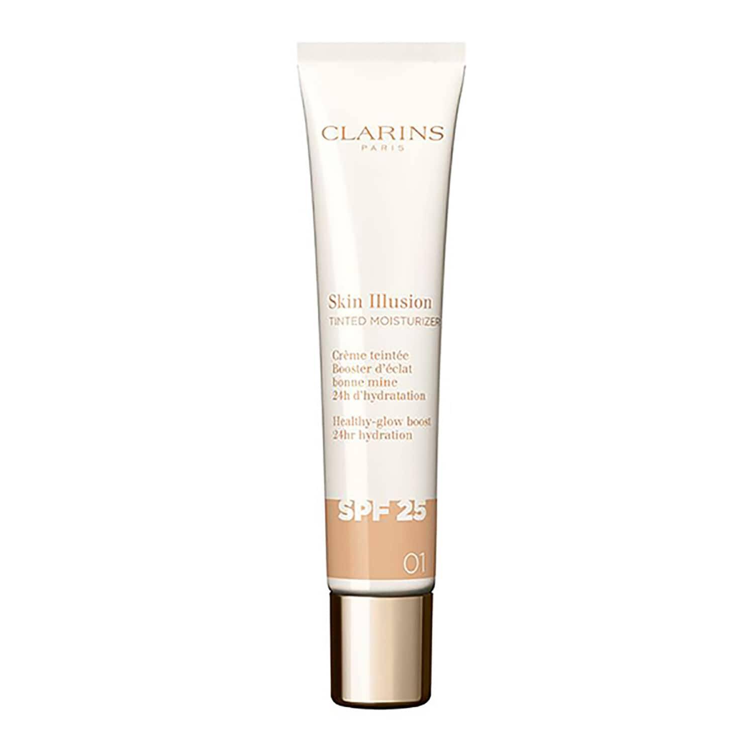 Clarins Skin Illusion Tinted Moisturiser Spf25 40Ml 01