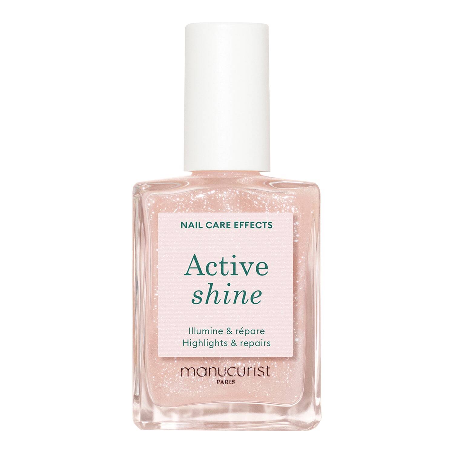 Manucurist Active Shine - Make-Up & Care Nail Polish 15Ml