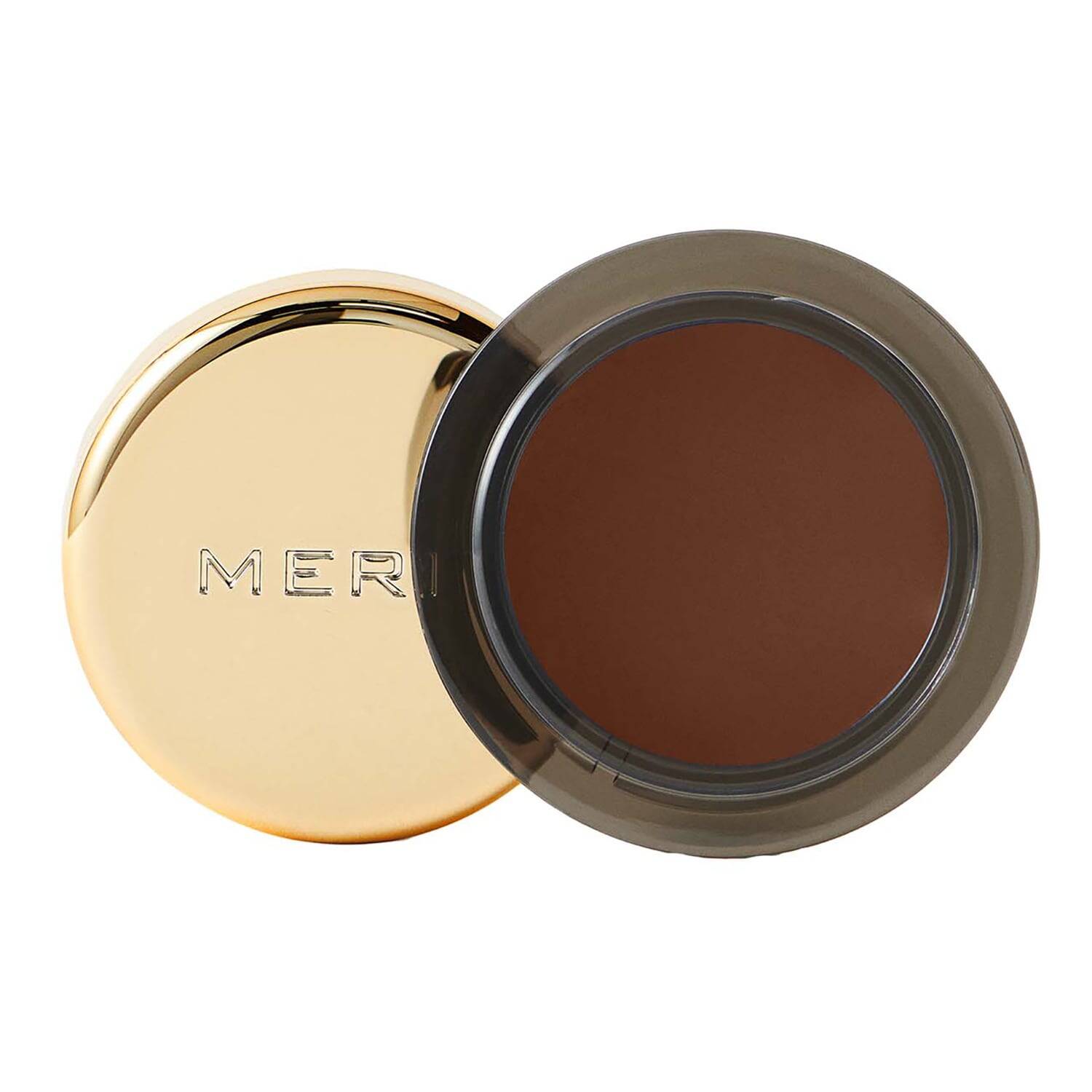 Merit Beauty Solo Shadow Cream-To-Powder Soft Matte Eyeshadow Brun