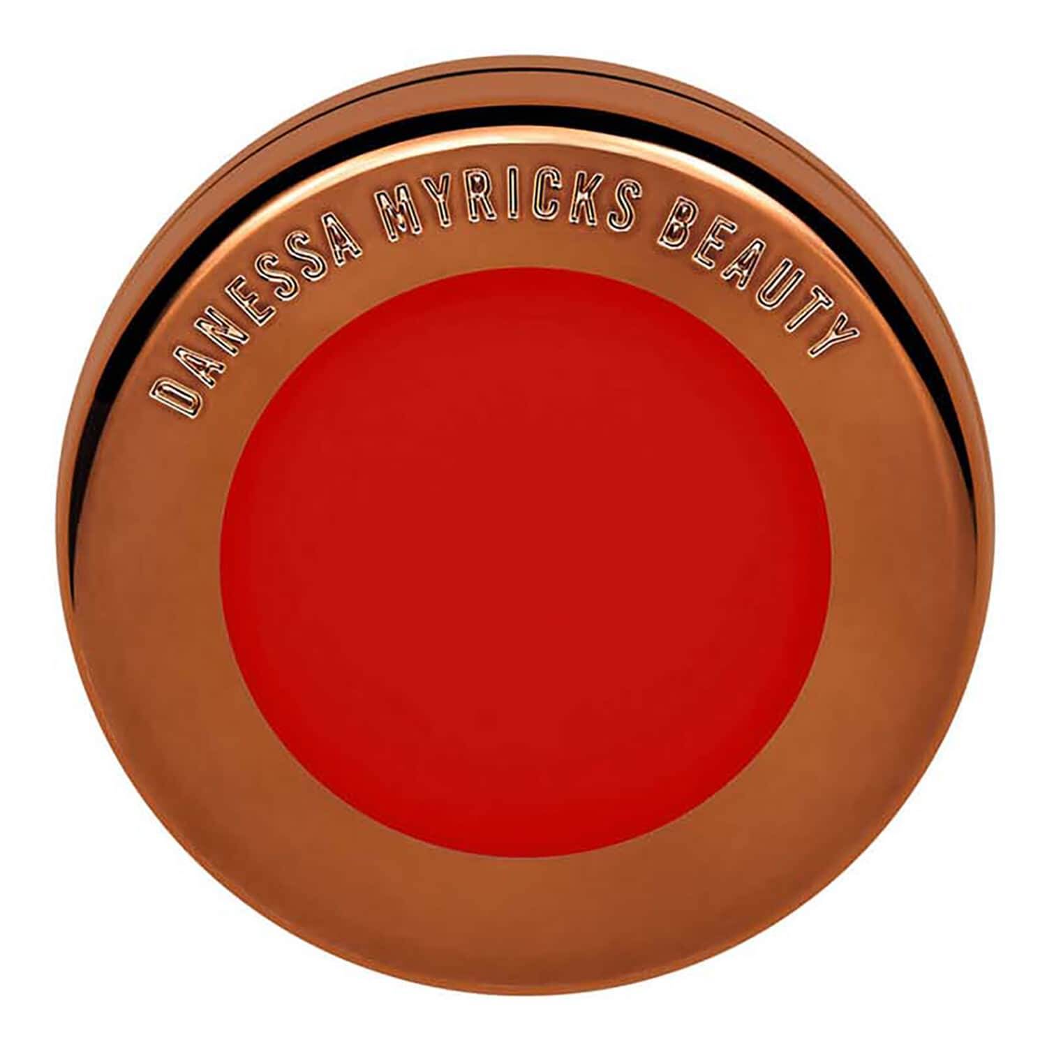 Danessa Myricks Beauty Yummy Skin Blurring Balm Powder Flushed - Matte Color For Cheek & Lip Red Velvet (6G)