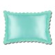 Pure Silk Queen Pillowcase with Scalloped Edge