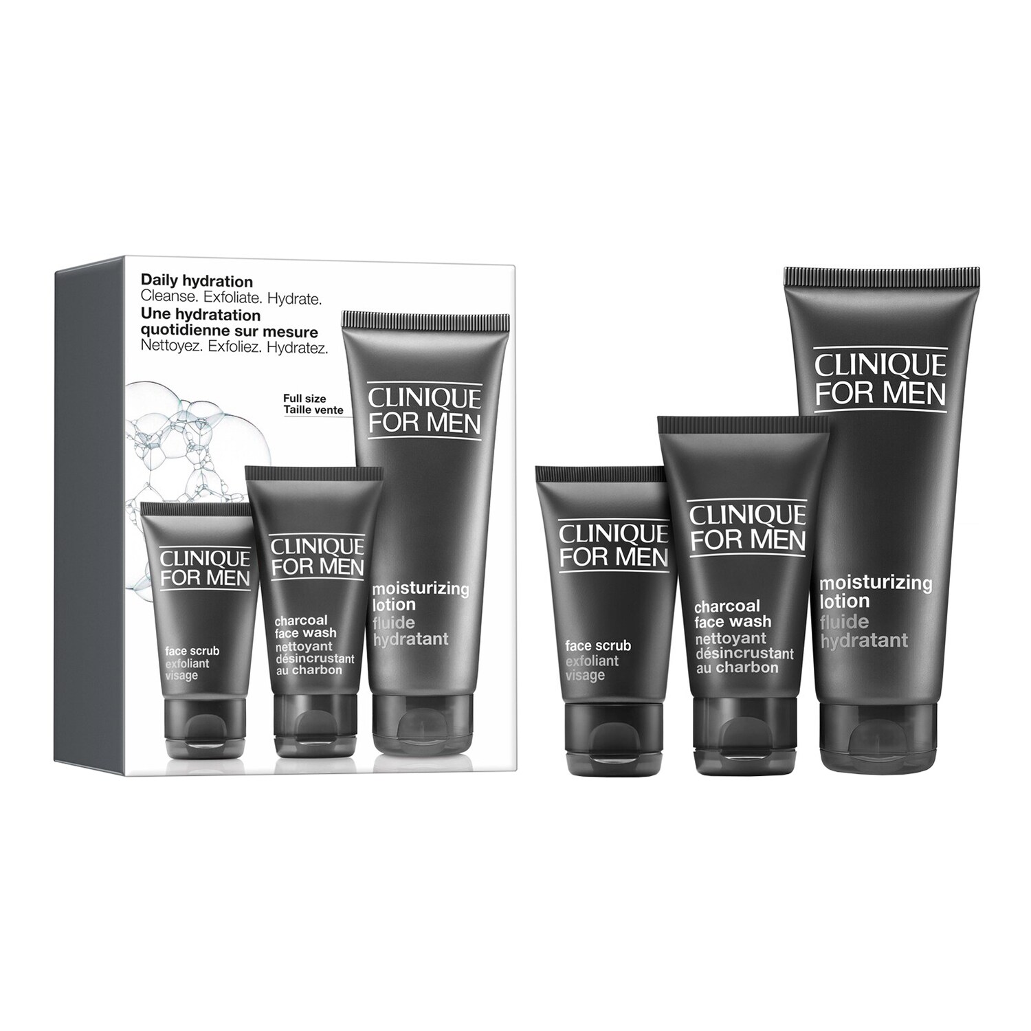 Clinique Daily Hydration Men's For Oily Skin Skincare Set
