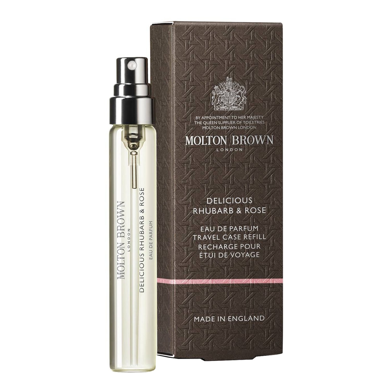 Molton Brown Delicious Rhubarb & Rose Eau De Parfum Travel Case Refill 7.5Ml