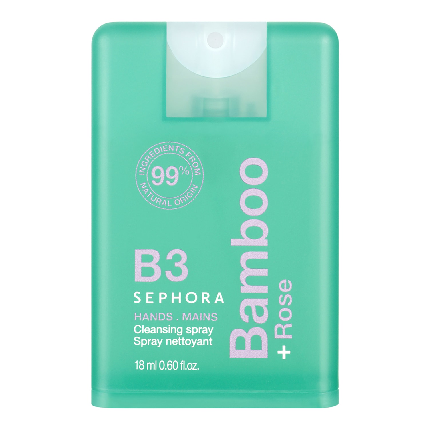 Sephora Collection Cleansing Hand Spray 18Ml Bamboo + Rose