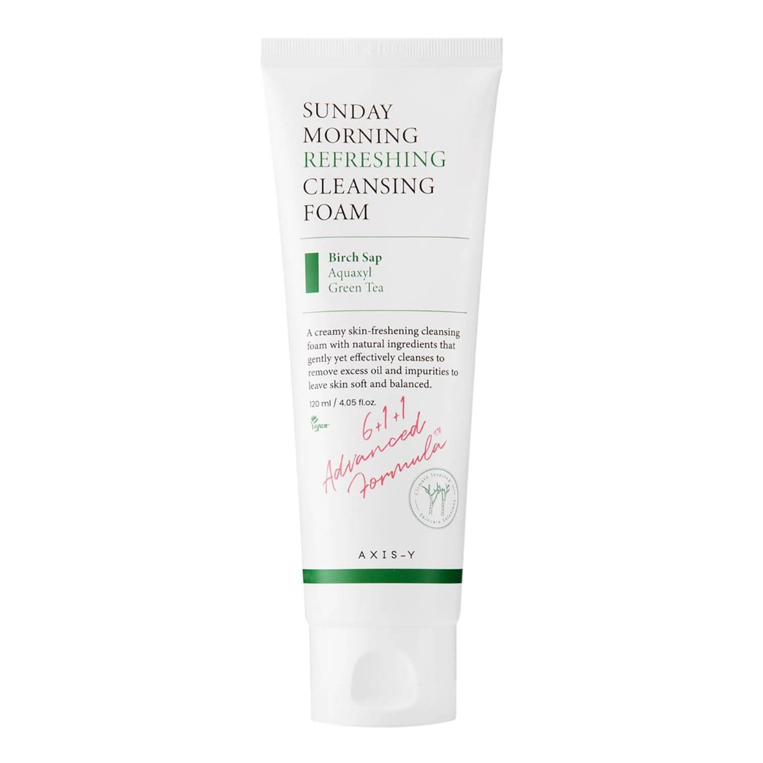 Axis-Y Sunday Morning Refreshing Cleansing Foam 120Ml