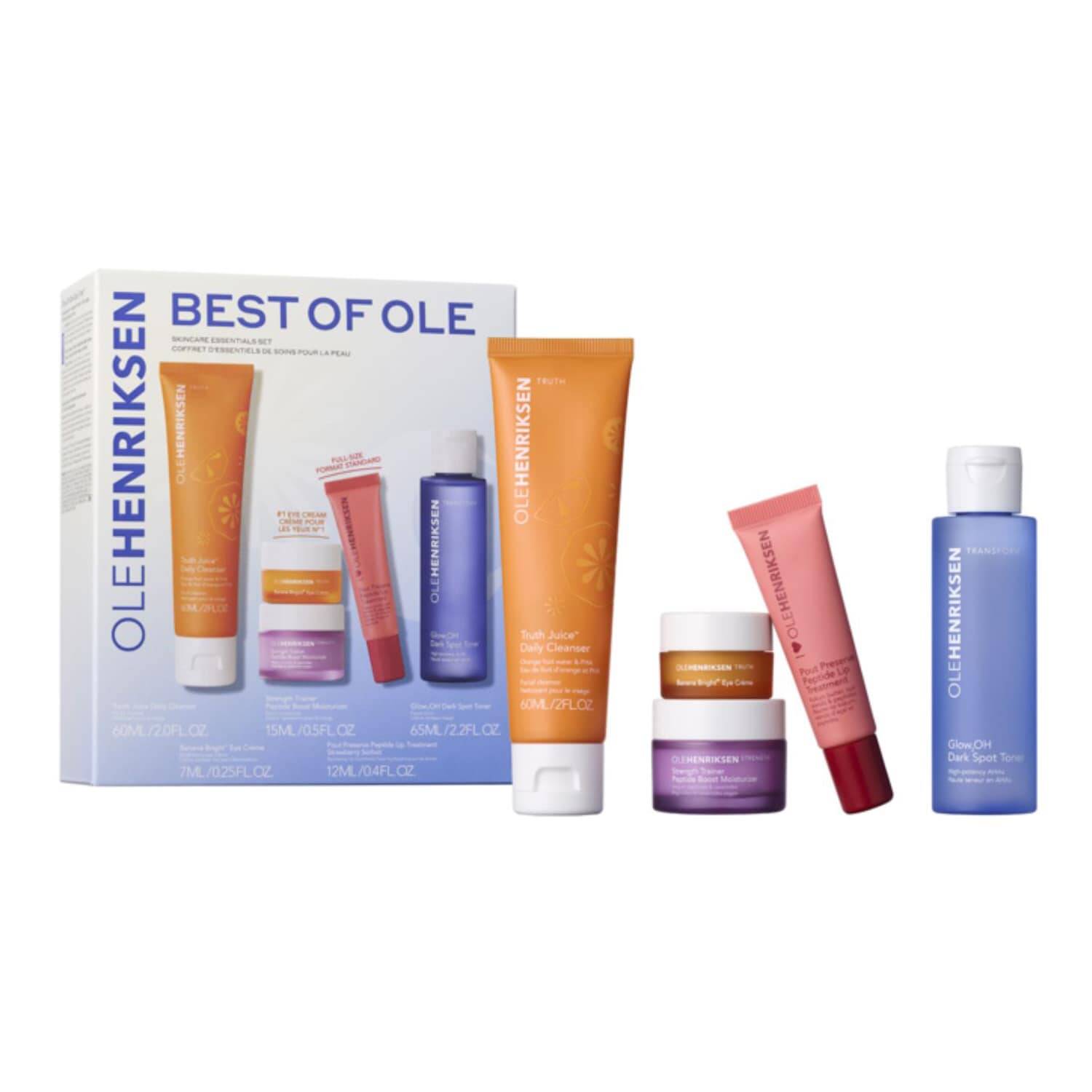 Ole Henriksen Best Of Ole Skincare Essentials With Vitamin C And Peptides Set