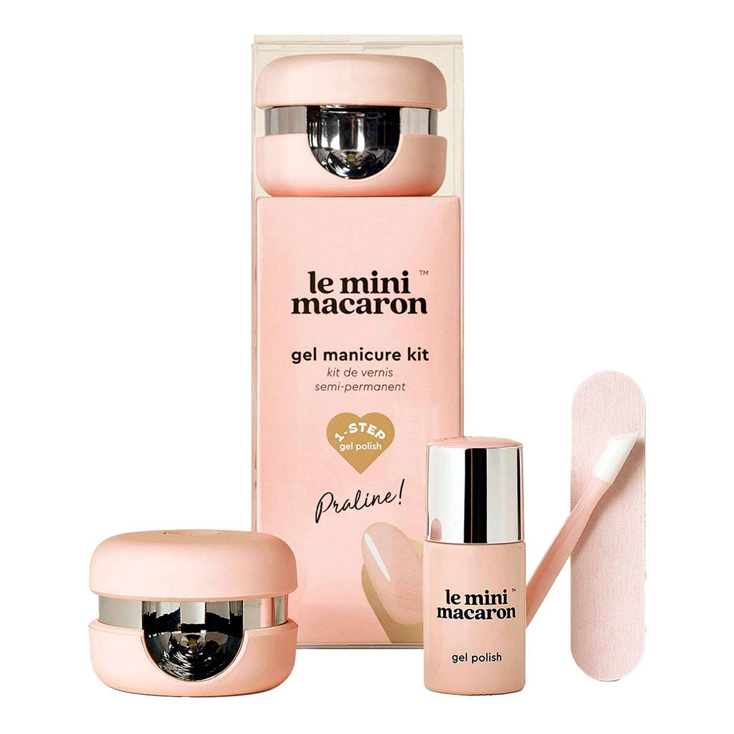 Le Mini Macaron Gel Manicure Kit Praline