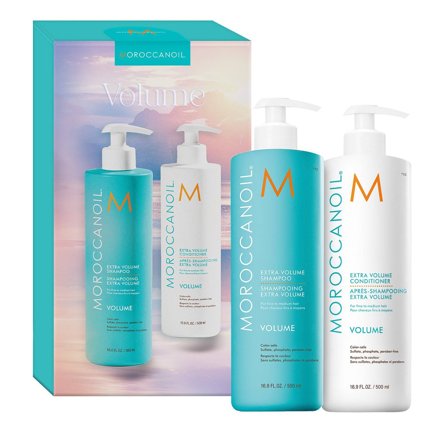 Moroccanoil Shampoo & Conditioner Extra Volume Hair Routine Duo