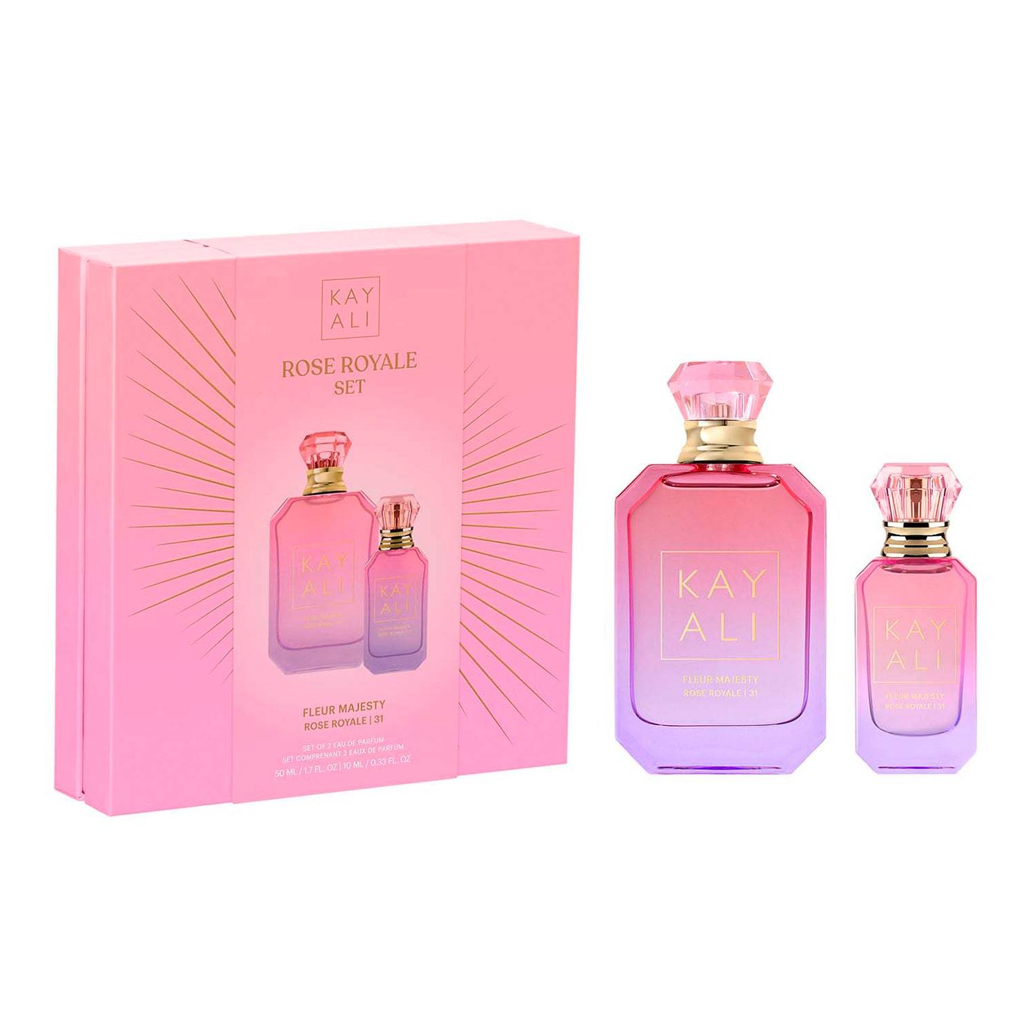 KAYALI Rose Royale Set image