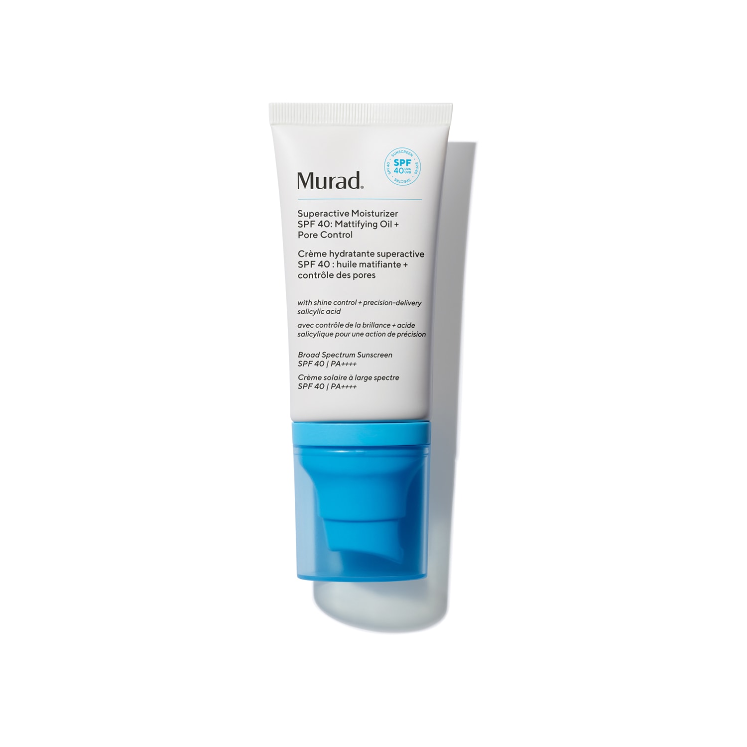 Murad Superactive Moisturizer Spf40 Oil + Pore Control 50 Ml