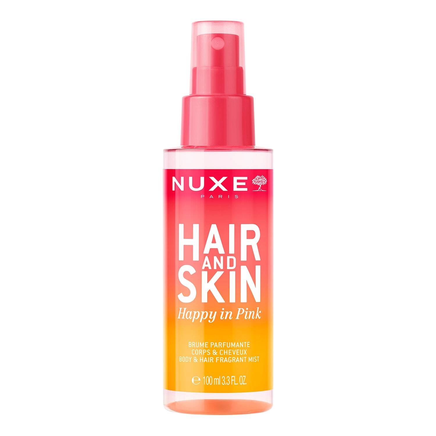 HAIR & SKIN Happy In Pink Body and Hair Fragrant Mist 100ml