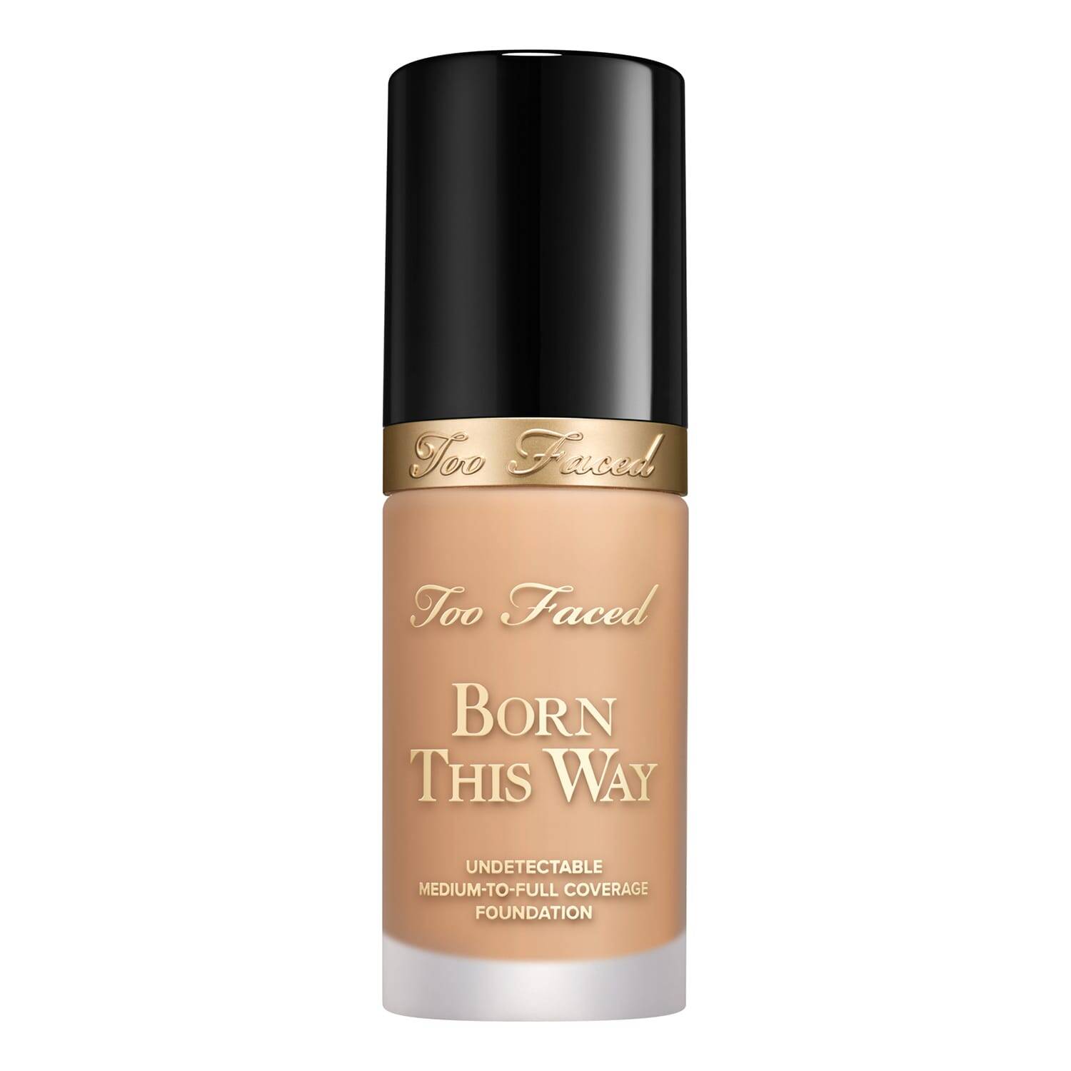 Too Faced Born This Way Natural Finish Longwear Liquid Foundation | Medium-To-Full Coverage | Hydrating + Oil Free 1.01 Fl. Oz. - Image 4