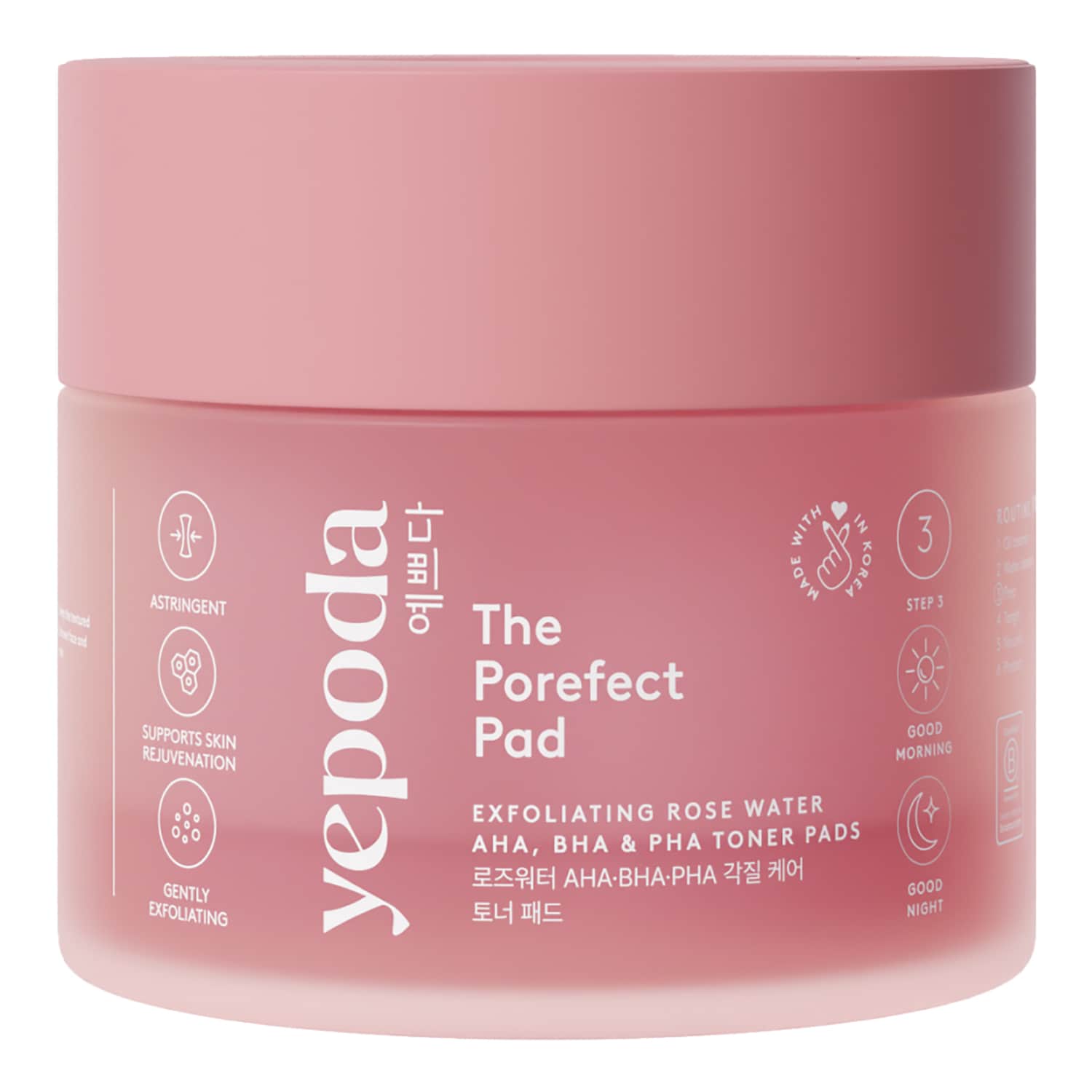 Yepoda The Porefect Pad Toner Pads 120Ml