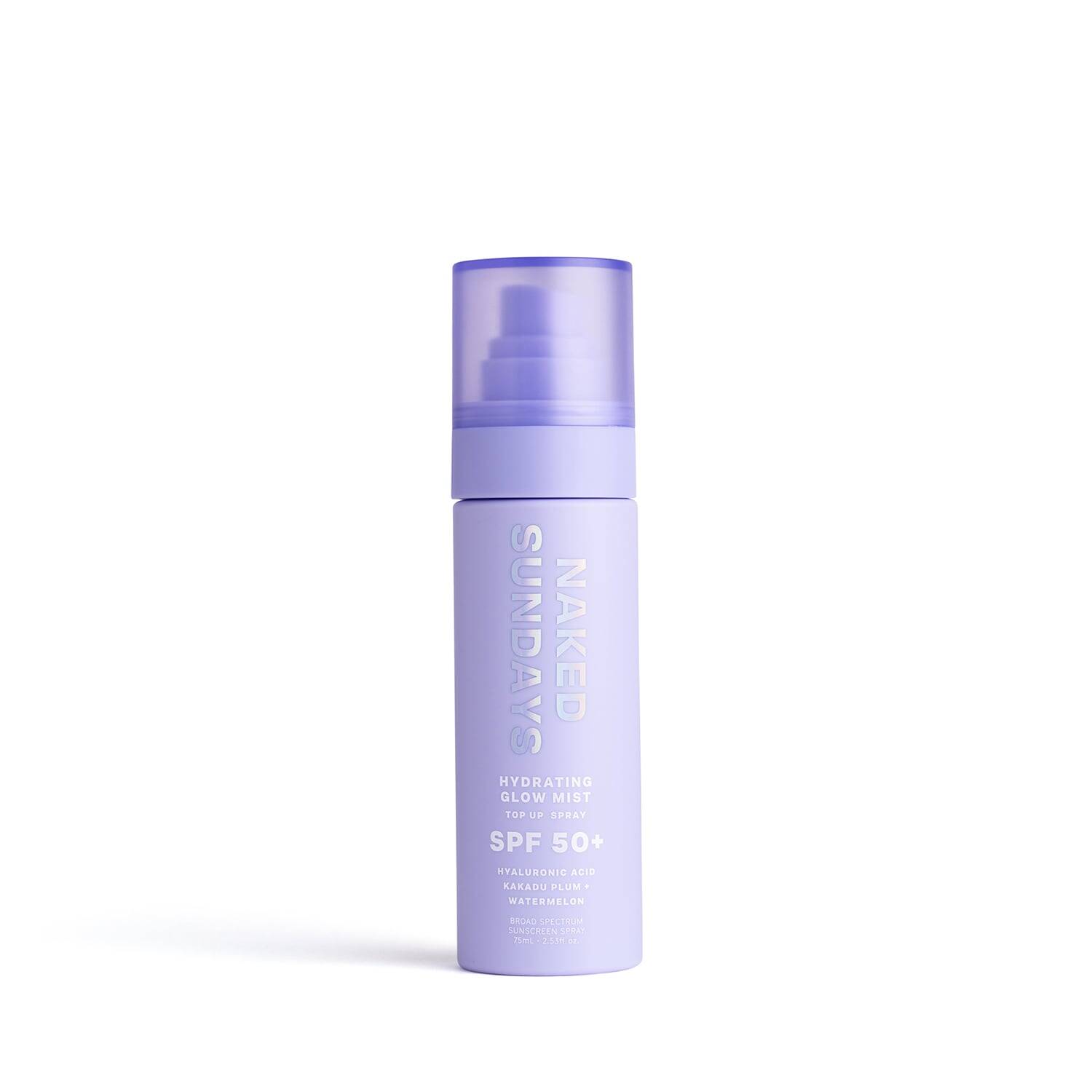 Naked Sundays Spf50 Glow Mist Top Up Spray 75Ml