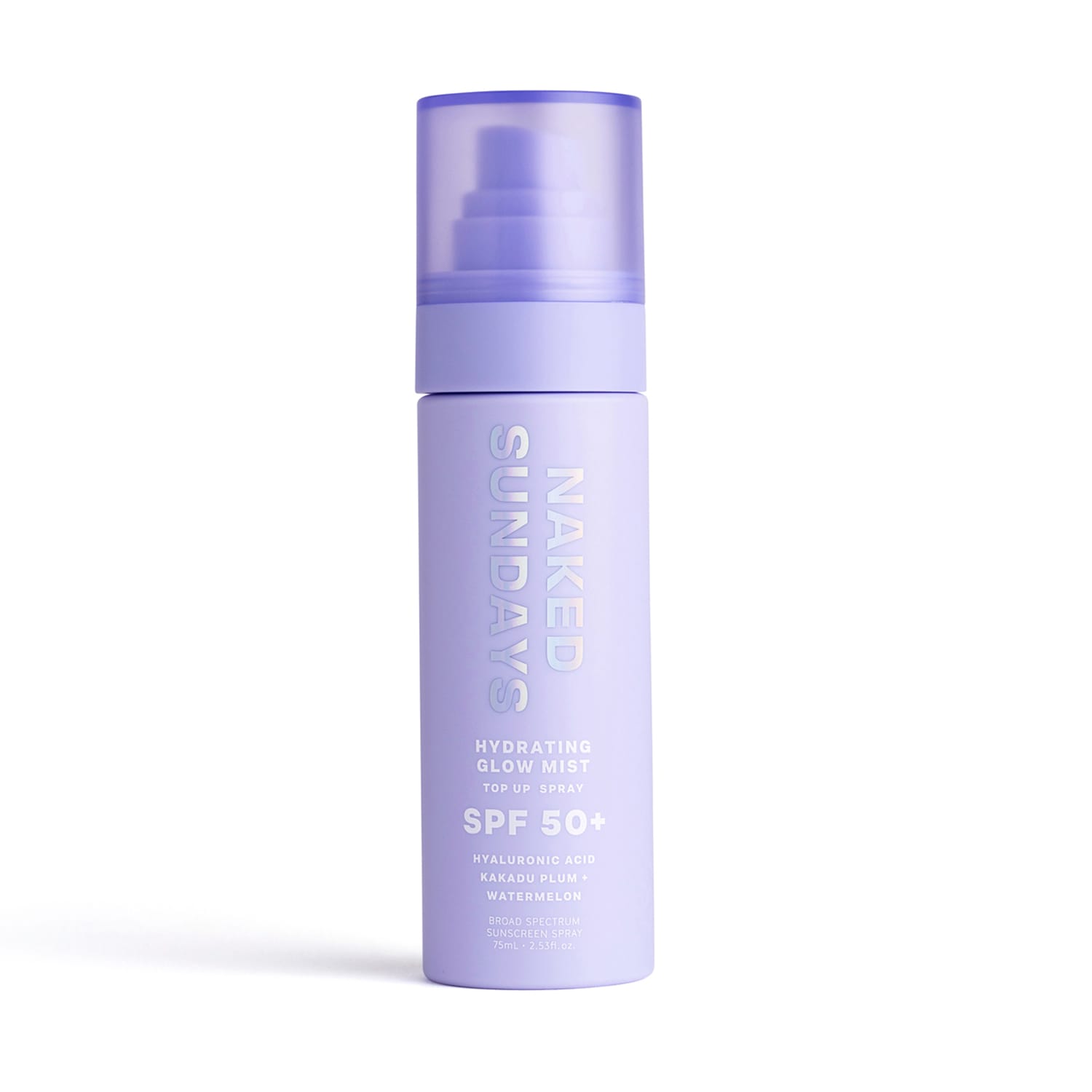 Naked Sundays Spf50 Glow Mist Top Up Spray 75Ml