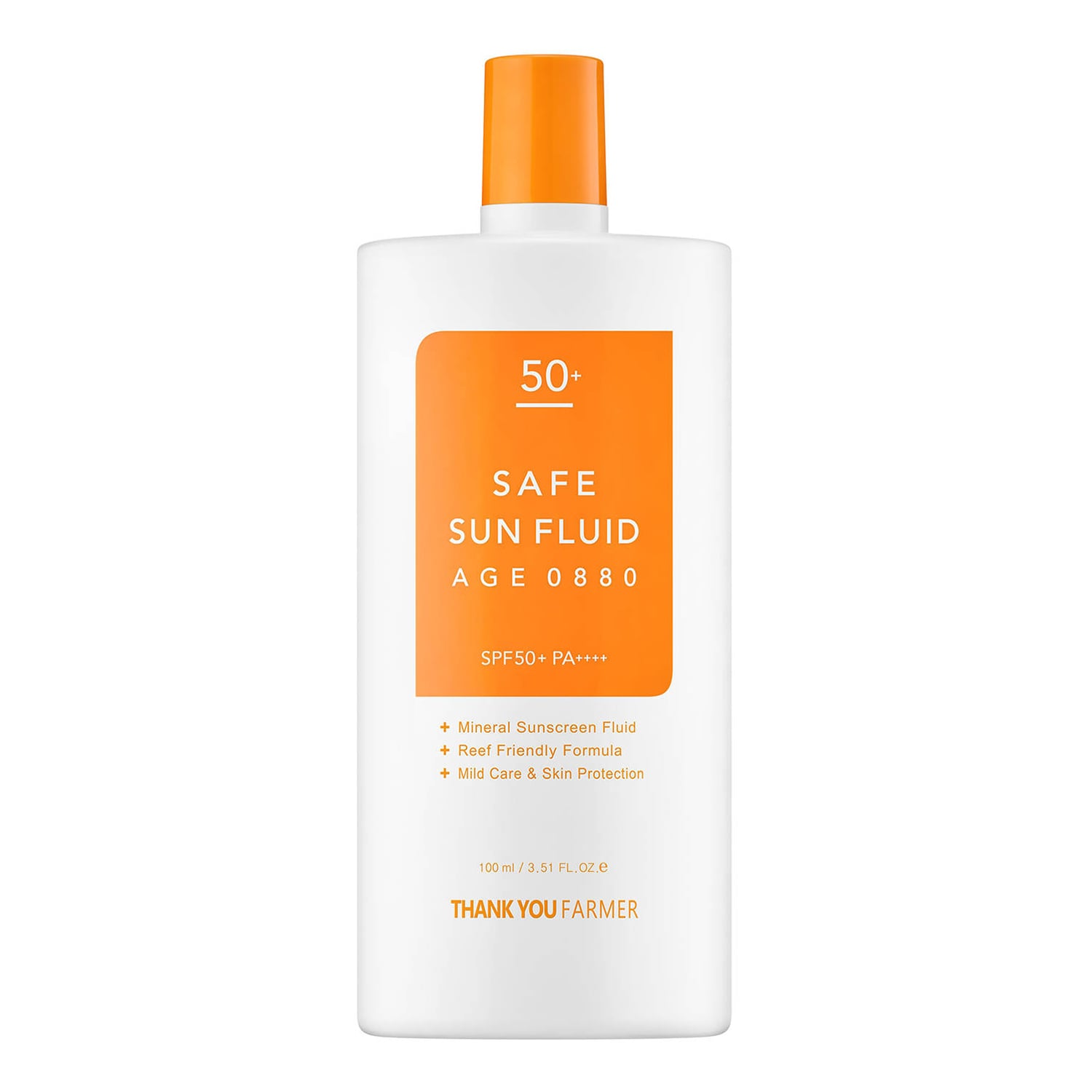 Thank You Farmer Safe Sun Face + Body Mineral Spf50+ Pa++++ 100Ml