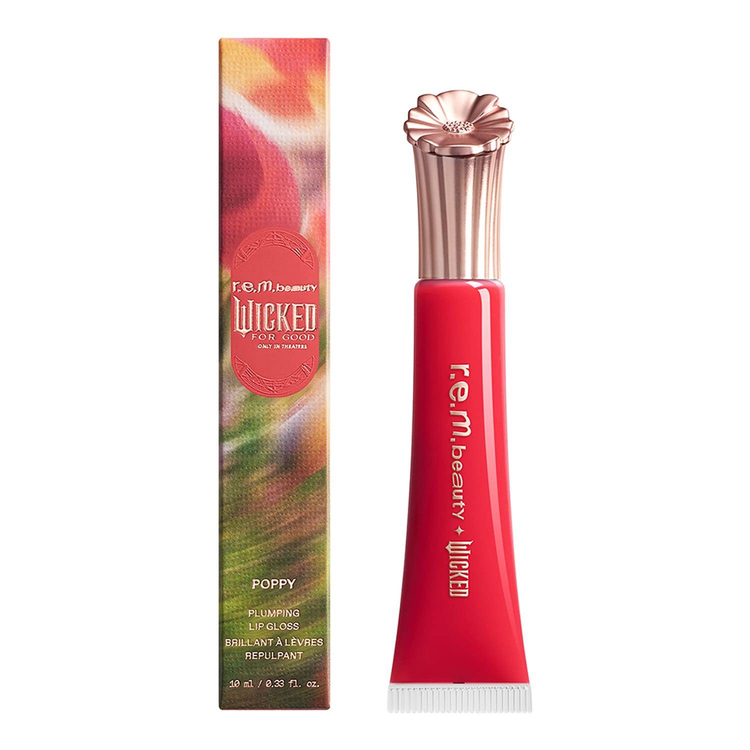 R.E.M.Beauty Wicked: For Good, Plumping Lip Gloss 10Ml Poppy Punch