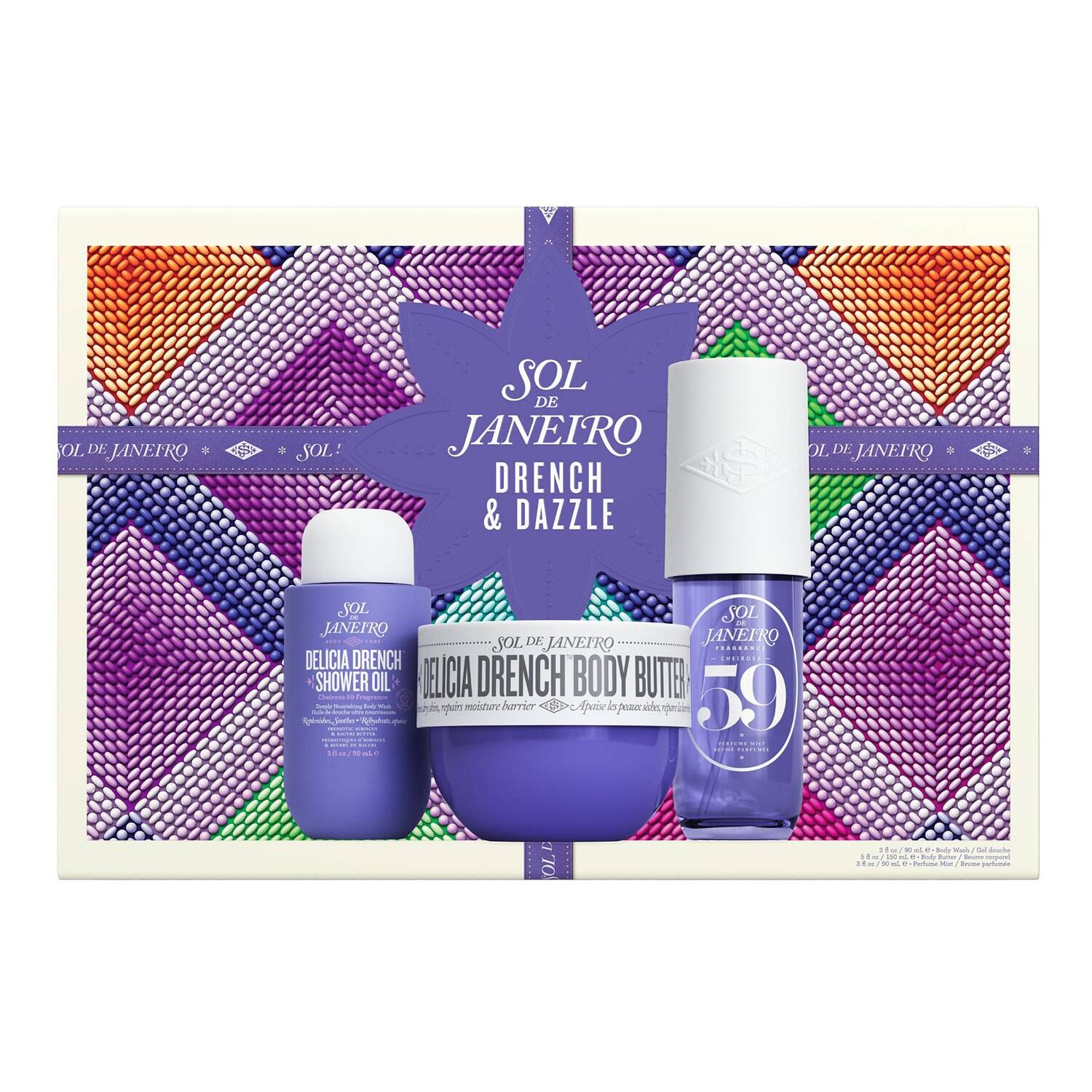 SOL DE JANEIRO Drench &amp; Dazzle Set