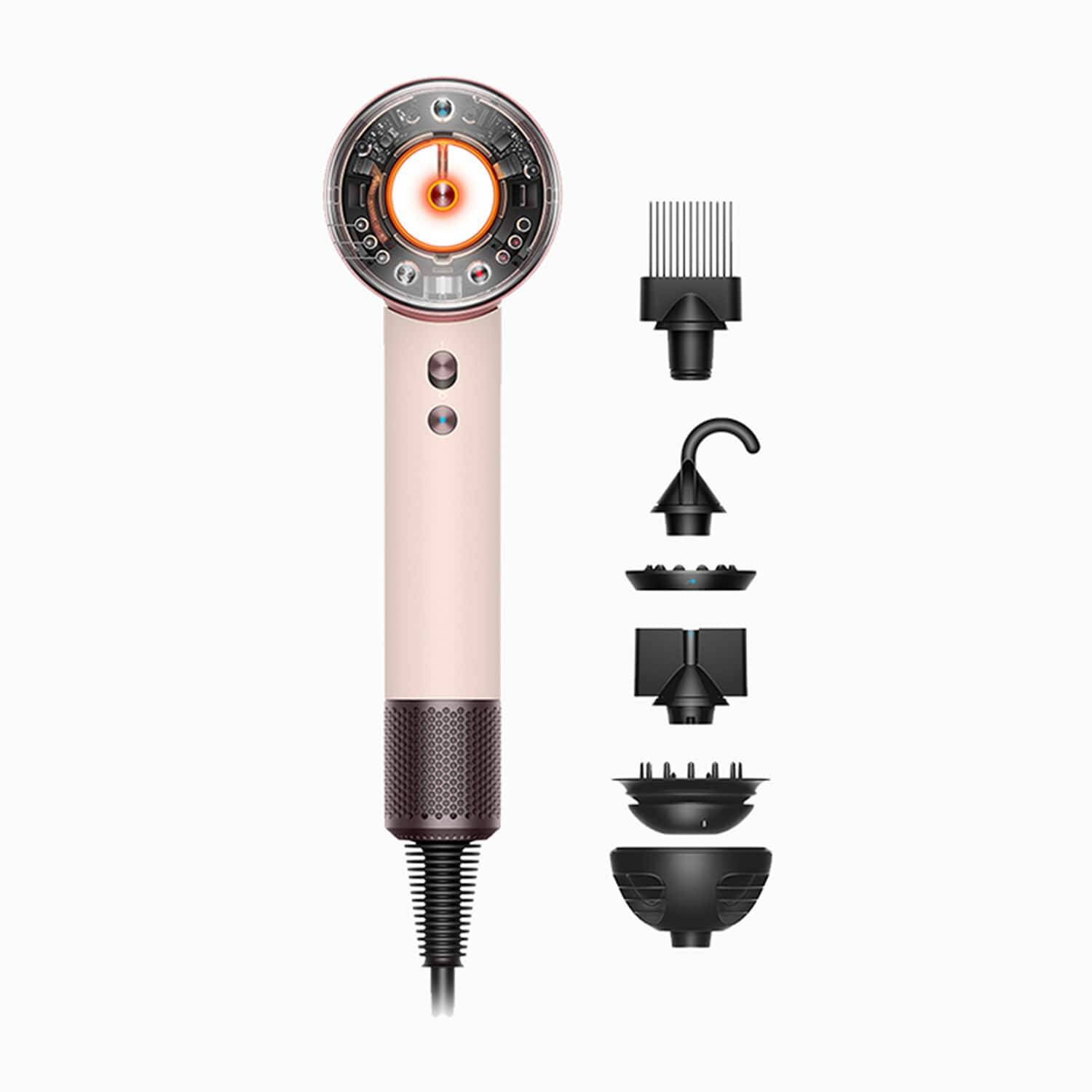 Dyson Supersonic Nural Hair Dryer Curly To Coily Ceramic Pink