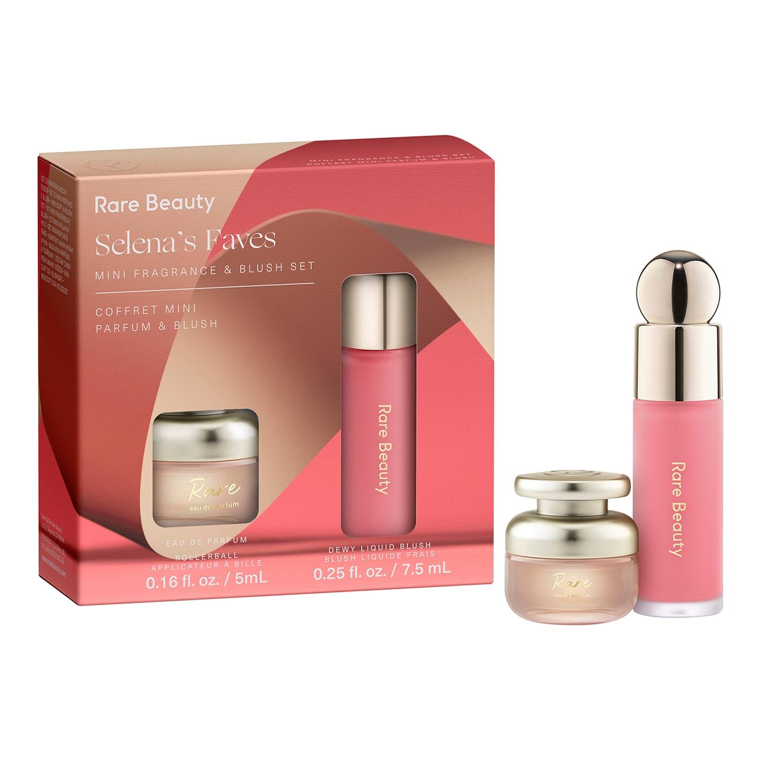 RARE BEAUTY Selena's Faves Blush & Mini Fragrance Set image