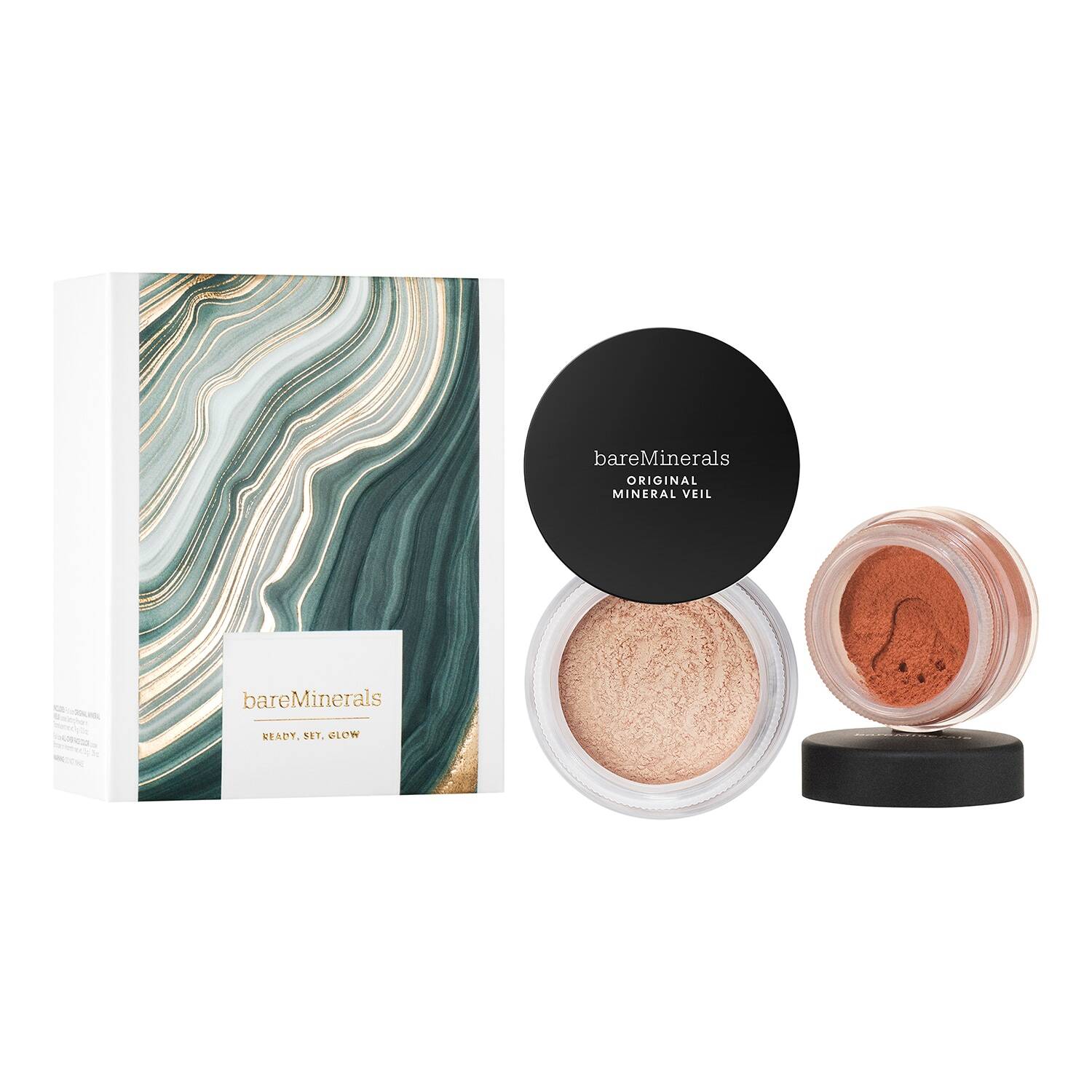 Bareminerals Ready, Set, Glow Complexion Duo Warmth, Original Translucent