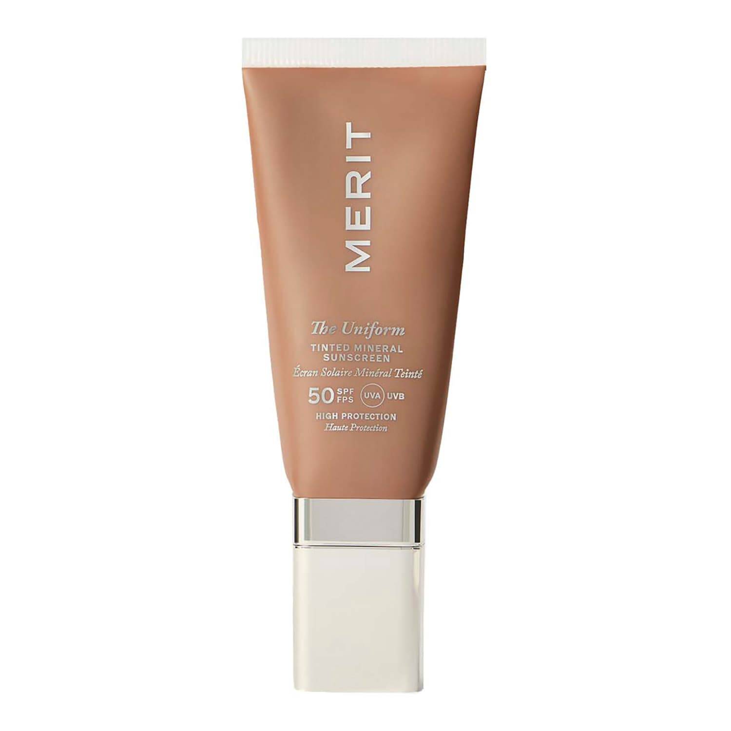 Merit Beauty The Uniform Tinted Mineral Sunscreen Spf 50 50Ml Shade 10