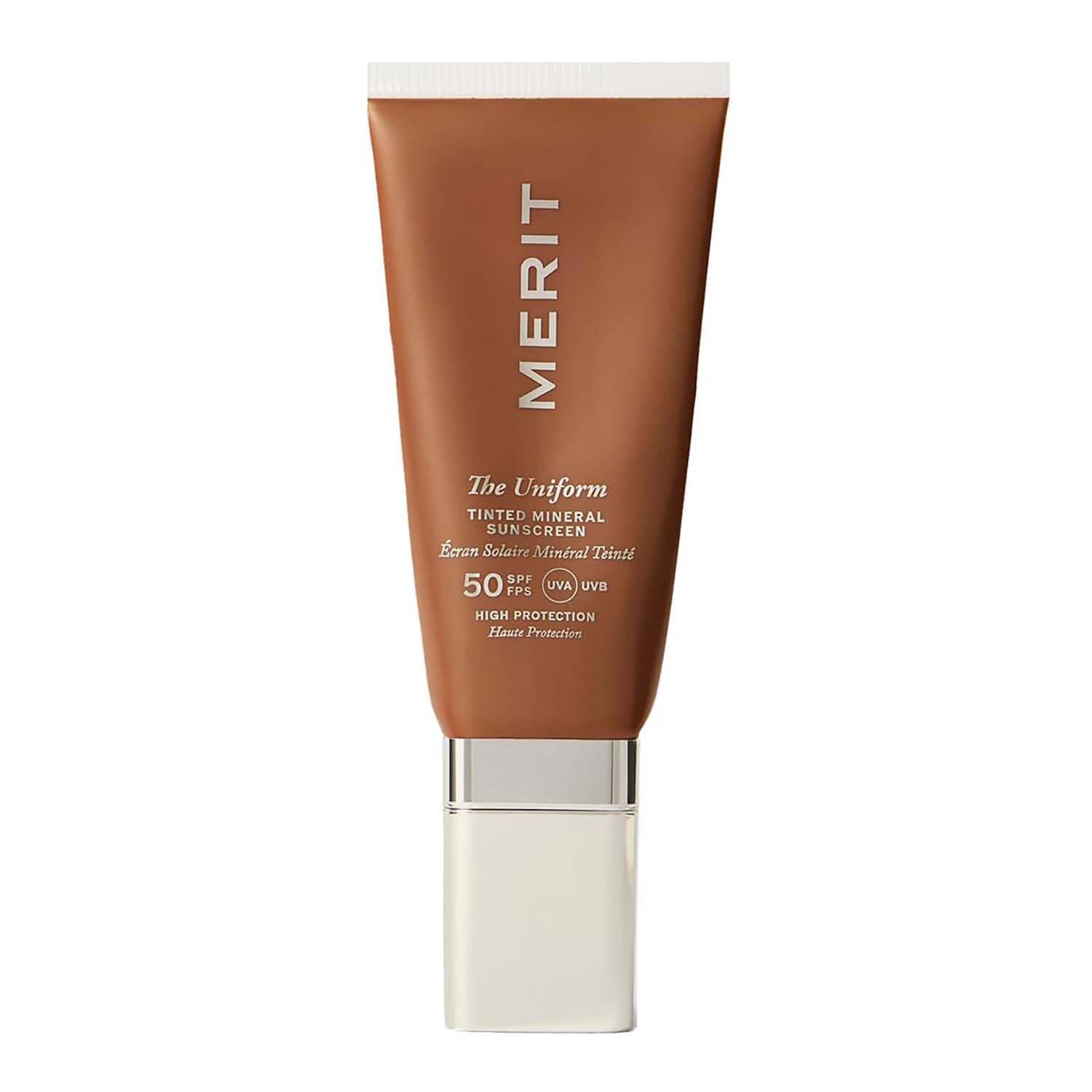 Merit Beauty The Uniform Tinted Mineral Sunscreen Spf 50 50Ml Shade 08