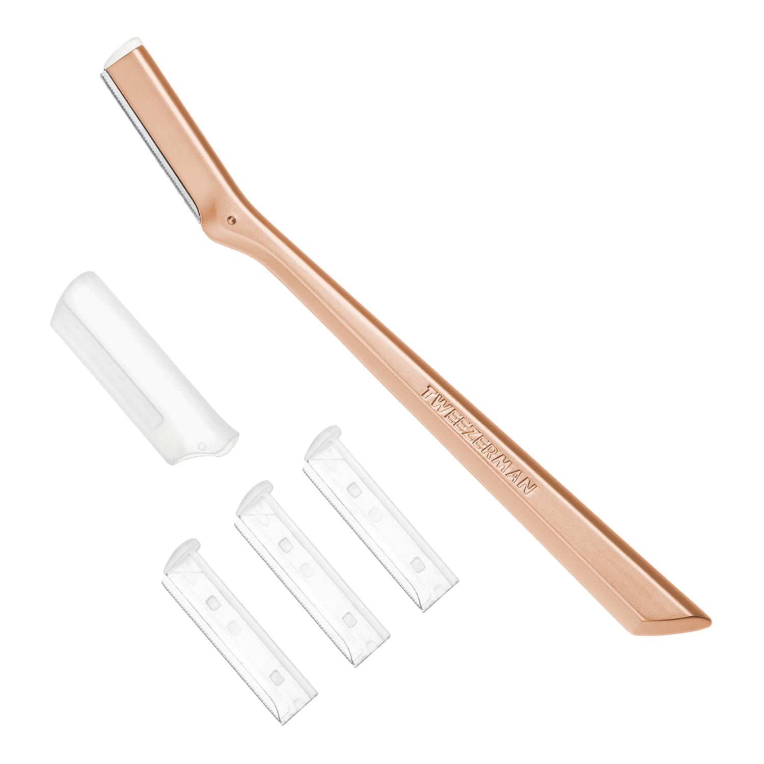 Tweezerman Facial Razor Rose Gold