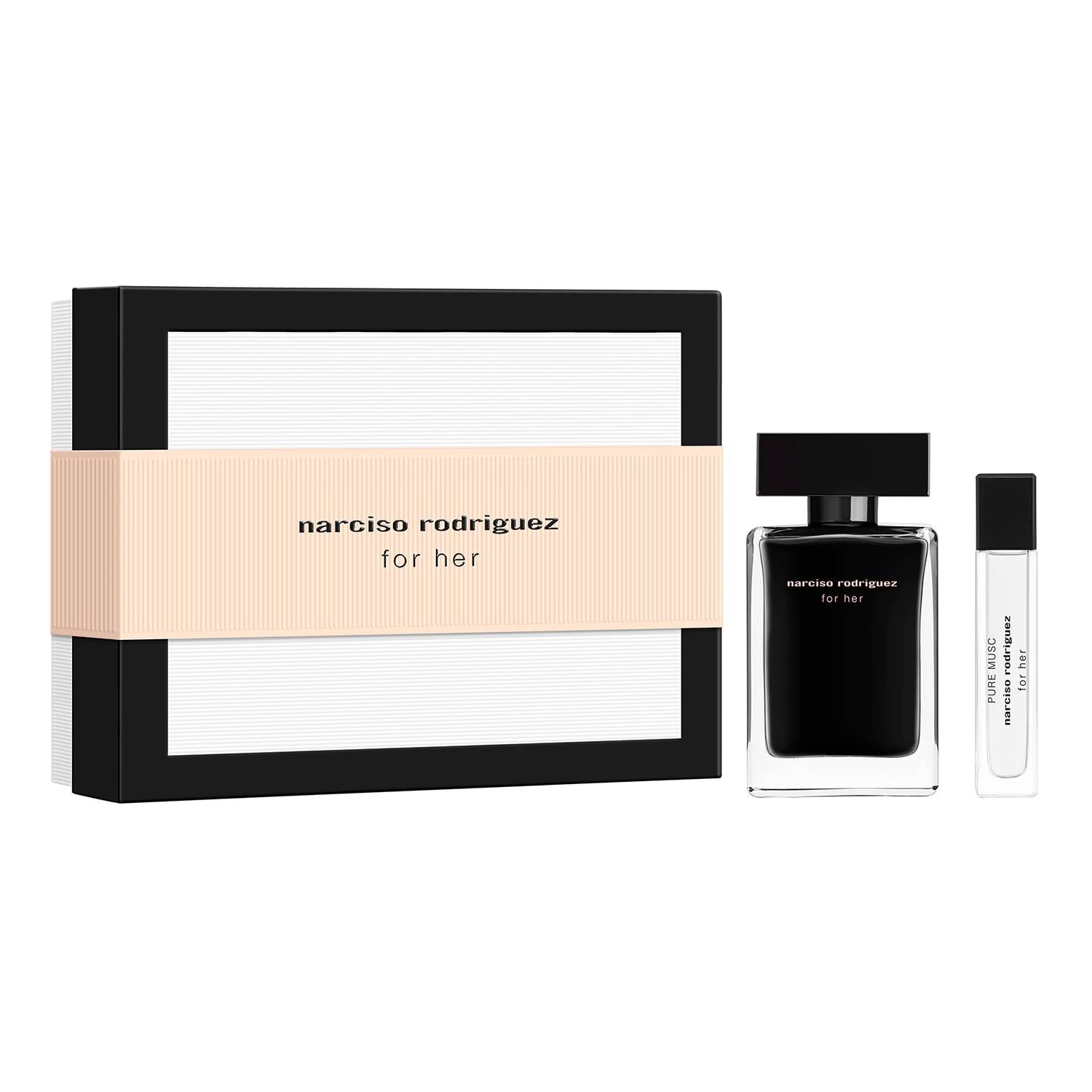 NARCISO RODRIGUEZ For Her Eau de Toilette & Pure Musc Eau de Parfum Gift Set Gift Set image