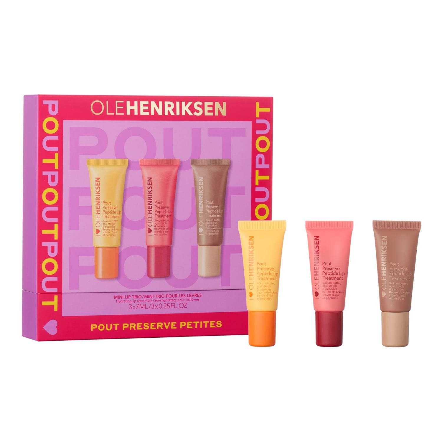 Ole Henriksen Mini Pout Preserve 12Ml +34Ml +34Ml