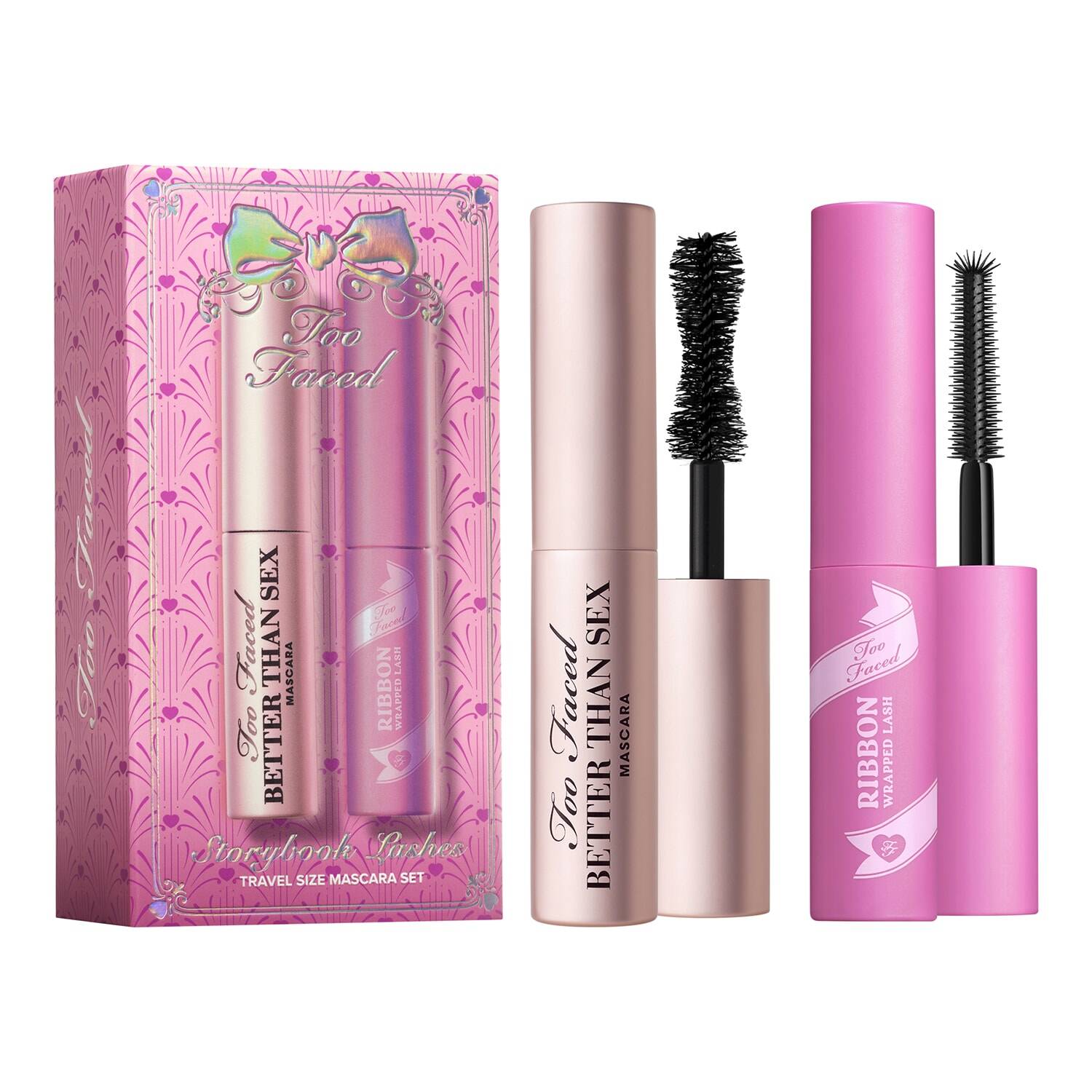 TOO FACED Storybook Lashes Better Than Sex & Ribbon Wrapped Travel Size Mascara Duo image