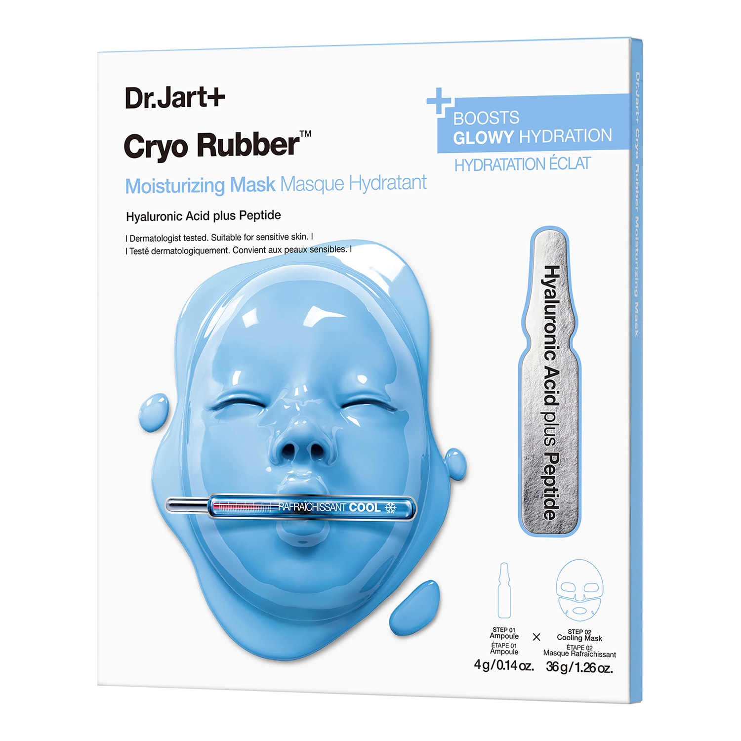 Dr Jart+ Cryo Rubber Moisturizing Hydrogel Mask With Hyaluronic Acid 50G