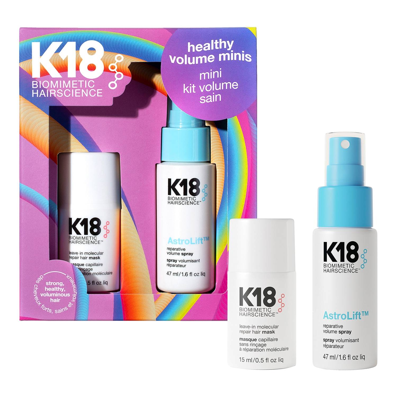 K18 Healthy Volume Minis Set image