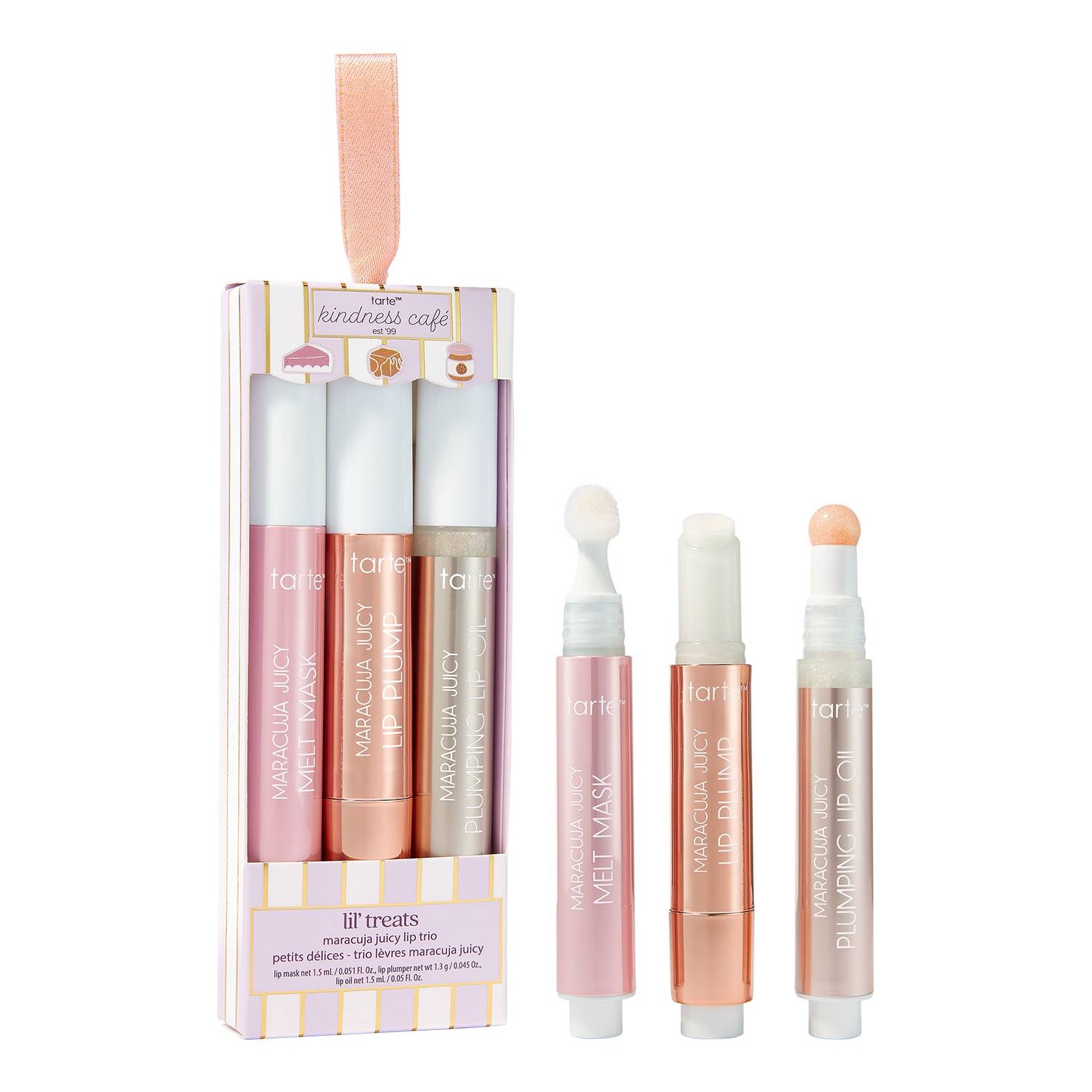 TARTE Lil' Treats Maracuja Juicy Lip Trio - Lips Set 3 Pieces image
