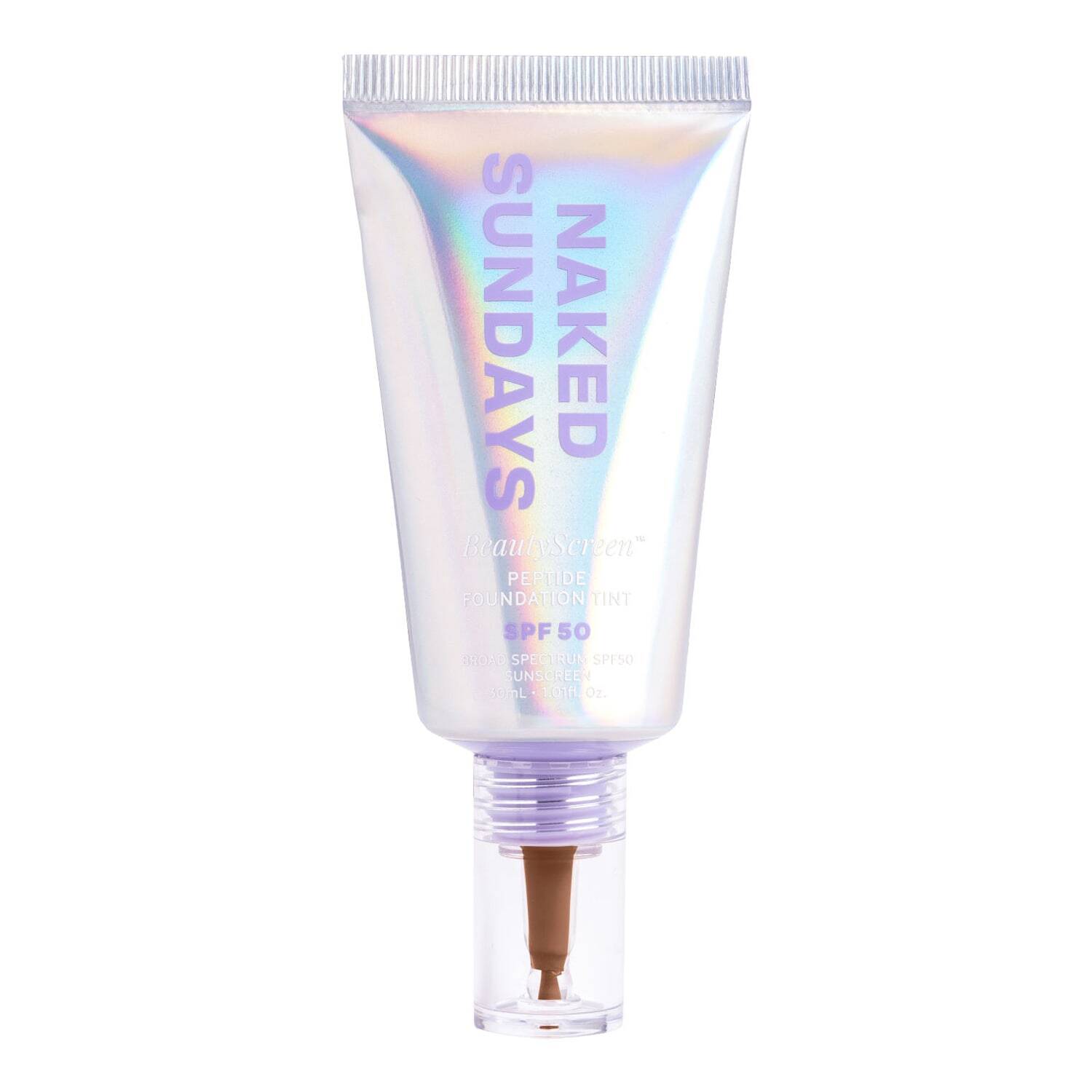Naked Sundays Beautyscreen Spf50 Peptide Foundation Tint 30Ml Shade 10