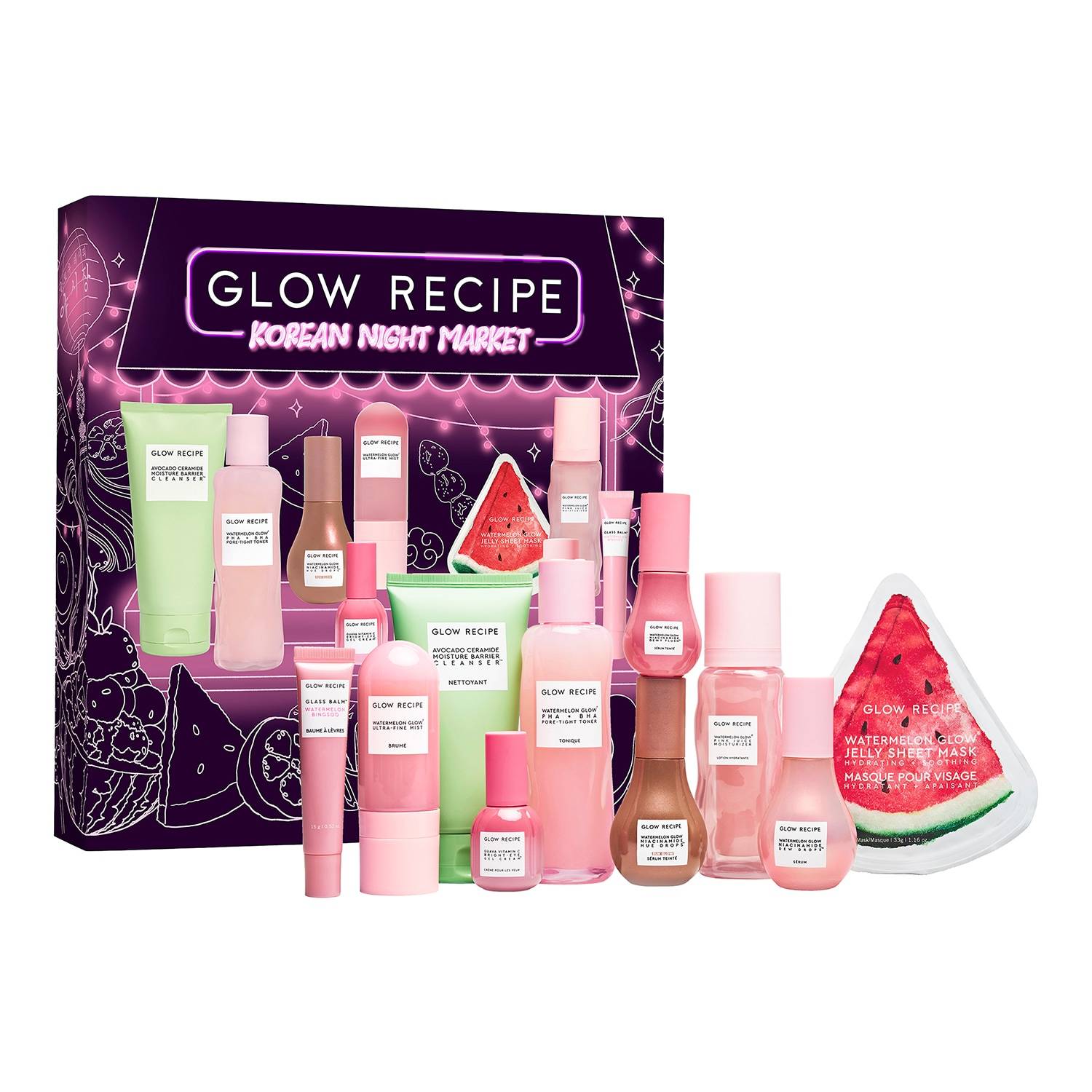 Glow Recipe Holiday Skin Prep Vault Kit