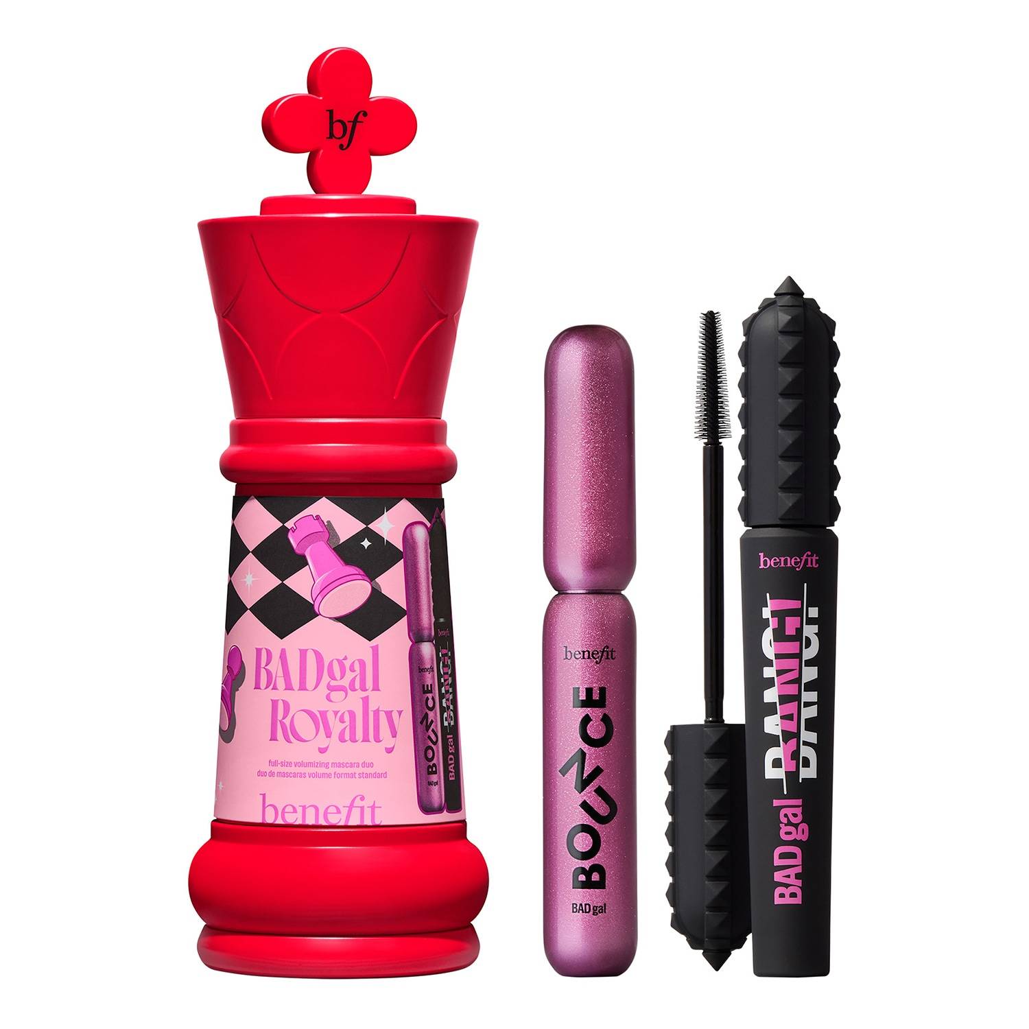 BENEFIT COSMETICS BadGal Royalty  - Volumizing Mascara Christmas Beauty Set 8 g , 8 g image