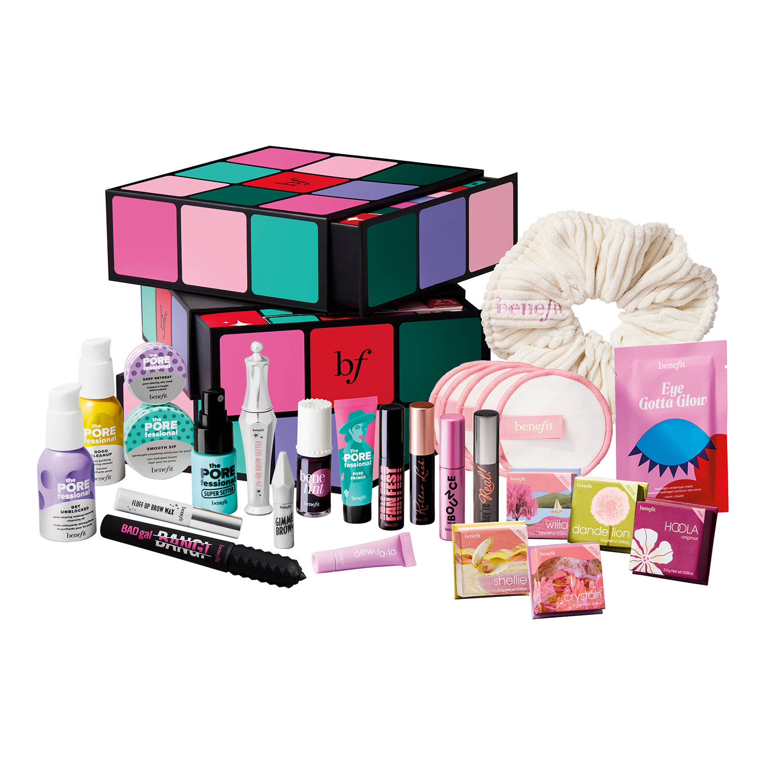 BENEFIT COSMETICS Glam Cube 24 day Christmas Beauty Advent Calendar image