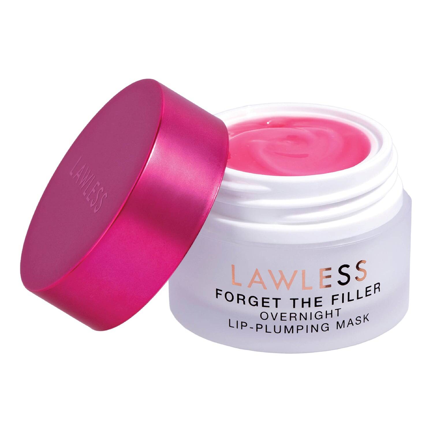 Lawless Beauty Forget The Filler Overnight Lip Plumping Mask 8Ml Juicy Watermelon