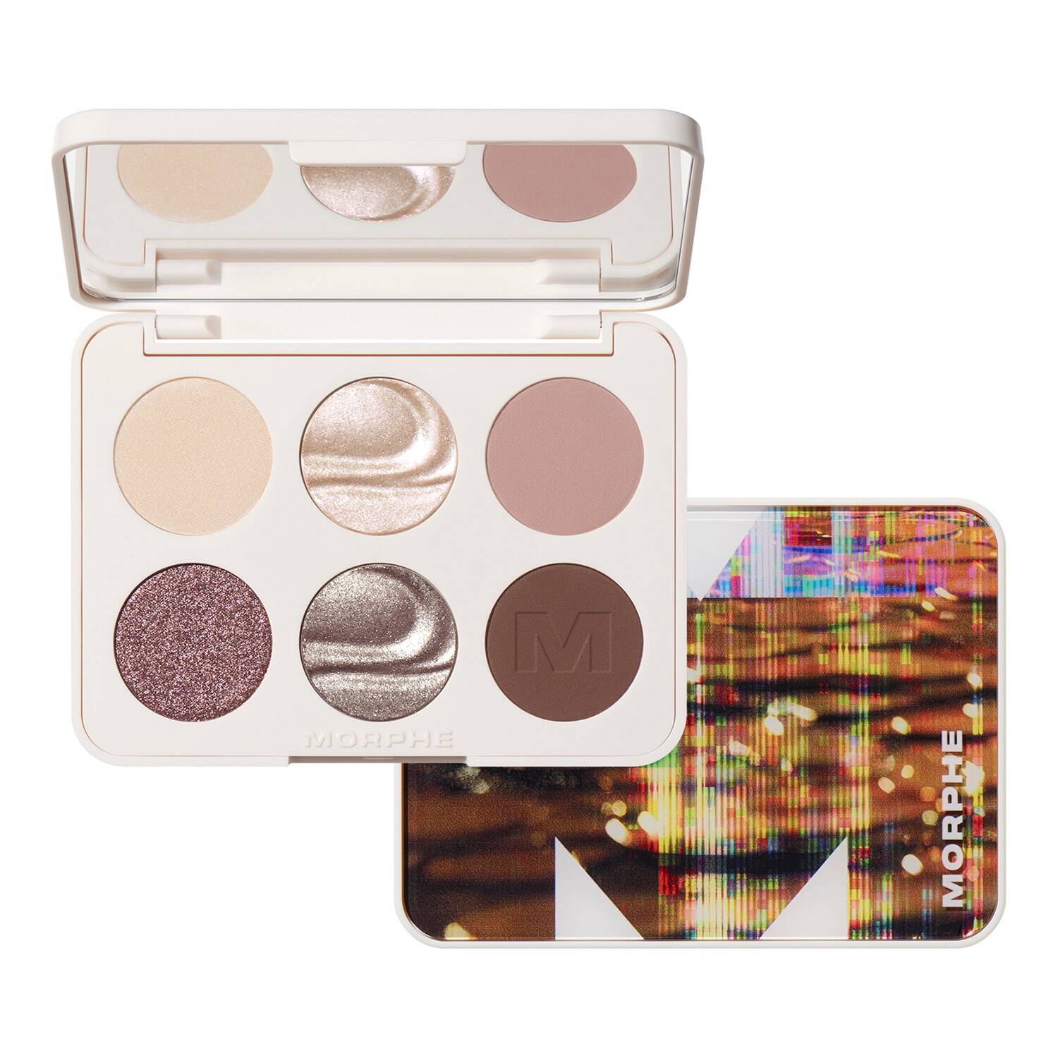 Morphe Chromaplus 6-Pan Eyeshadow Palette 7.5G Rich Glitch