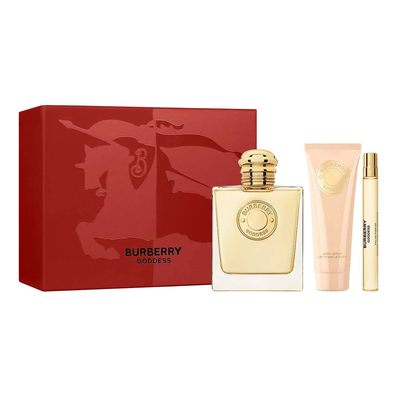 Burberry Goddess 香水とボディクリーム セット BURBERRY Goddess Eau de Parfum Trio Gift Set | SEPHORA UK