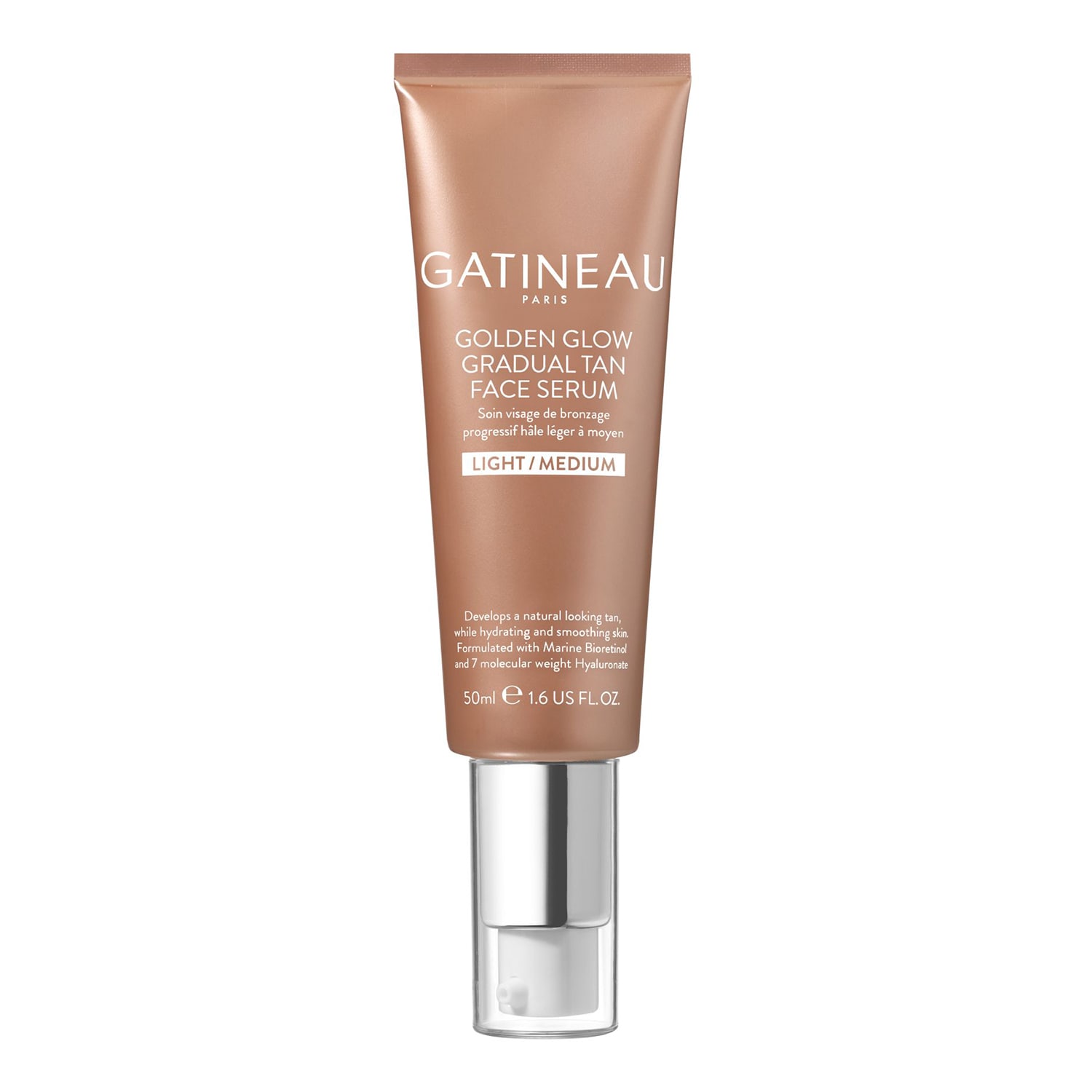 Gatineau Golden Glow Gradual Tan Face Serum Light Medium 50Ml